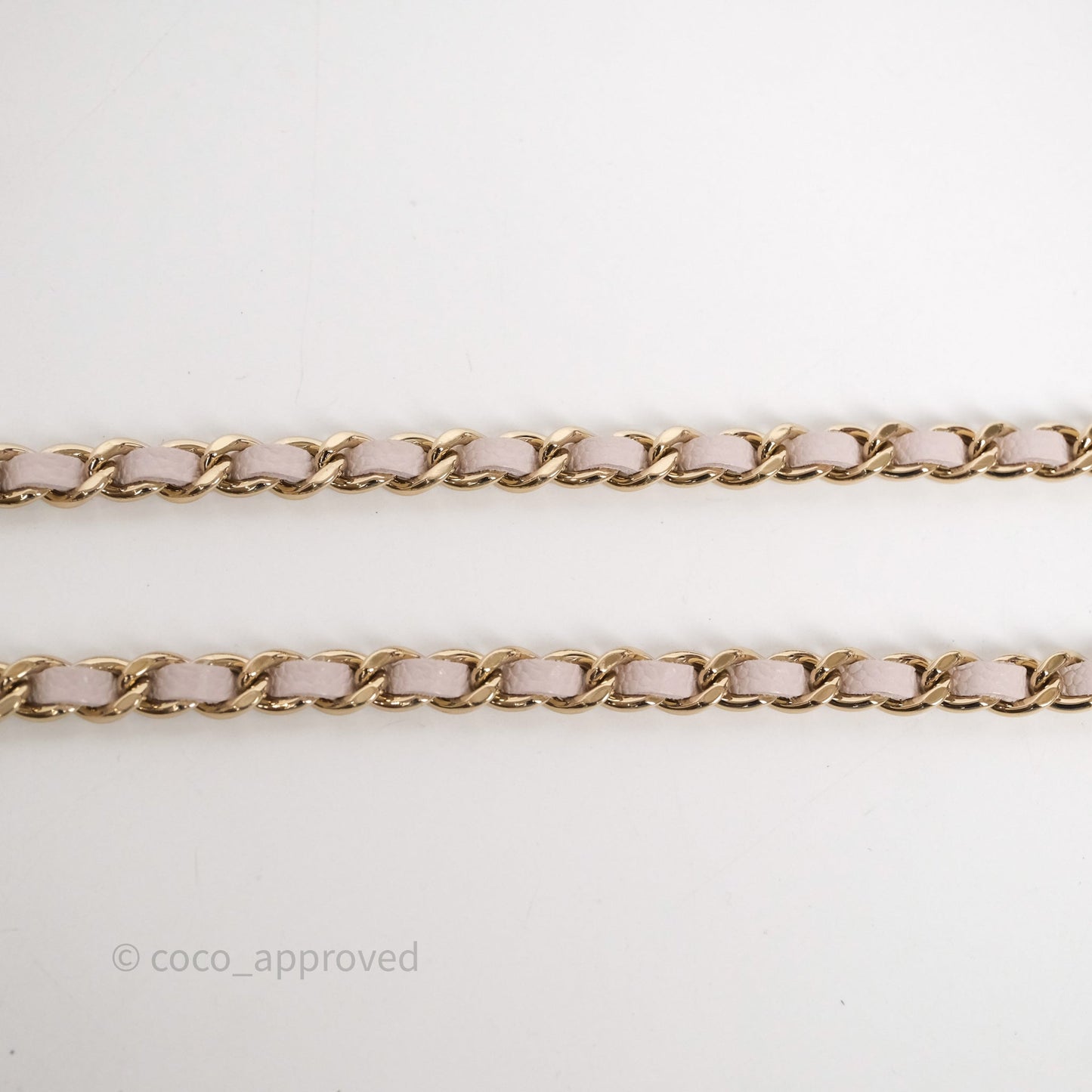 Chanel Top Handle Long Vanity with Chain Lilac Caviar Gold Hardware