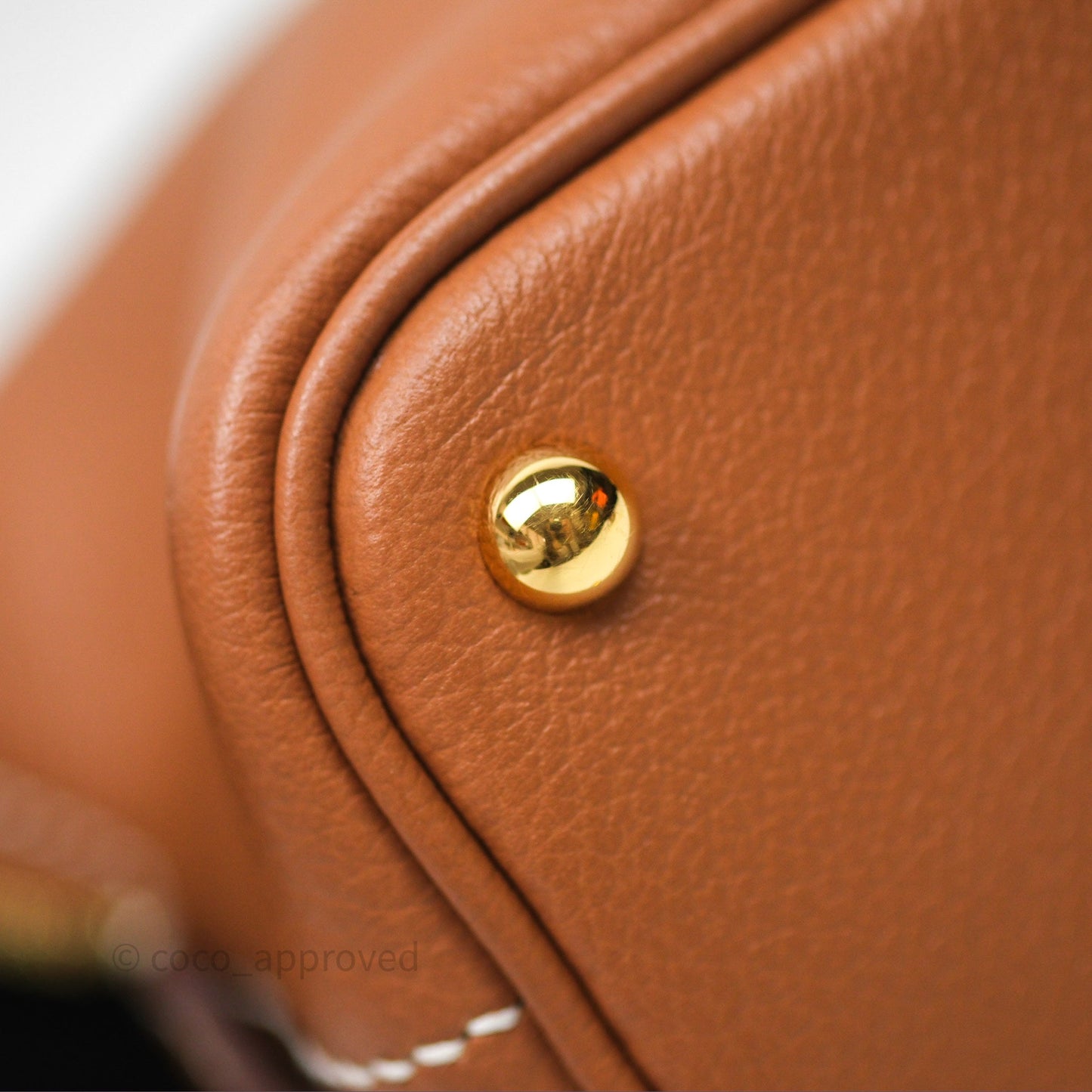 Hermès Bolide Mini 1923 Gold 37 Evercolor Gold Hardware