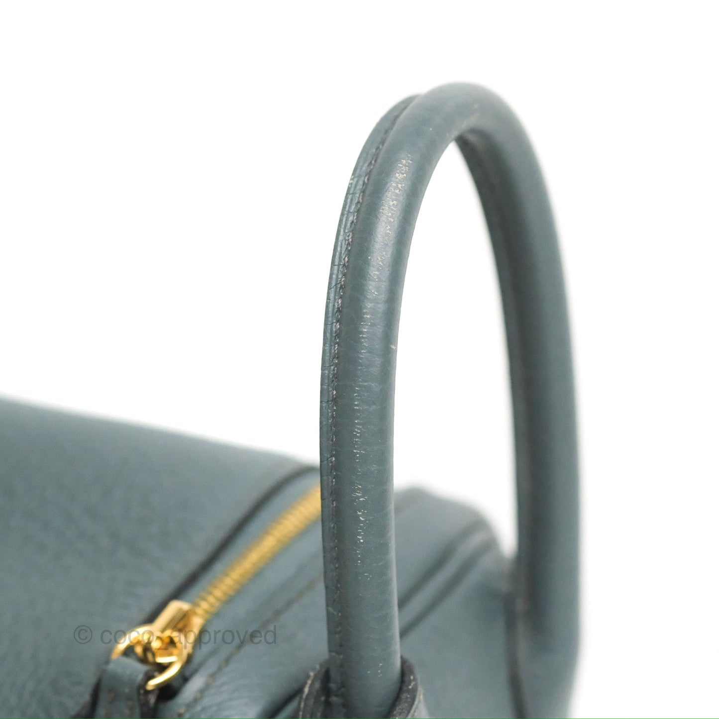 Hermès Mini Lindy 20 Bleu Orage Clemence Gold Hardware