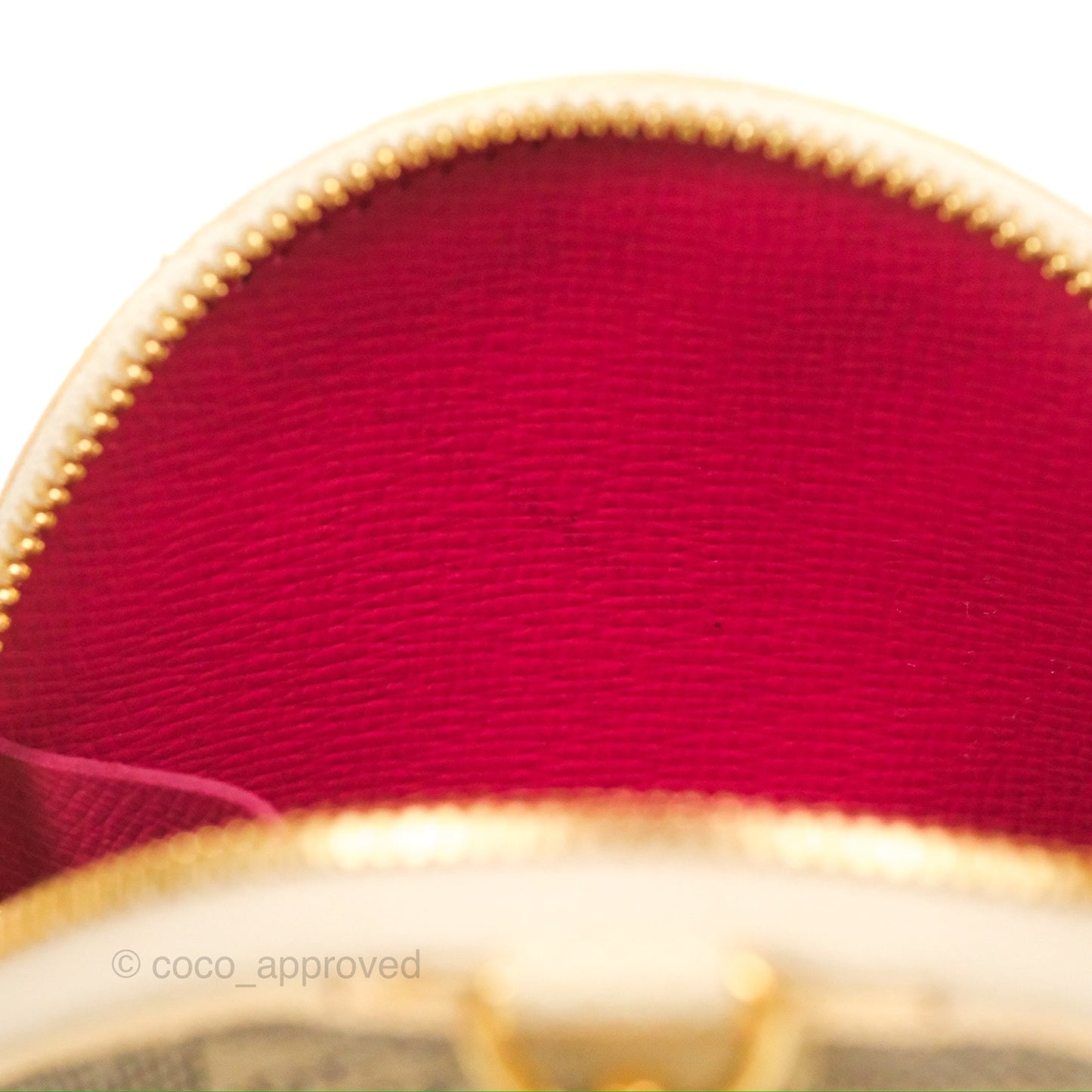 Louis Vuitton Round Coin Purse Damier Azur Vivienne Hollywood Edition
