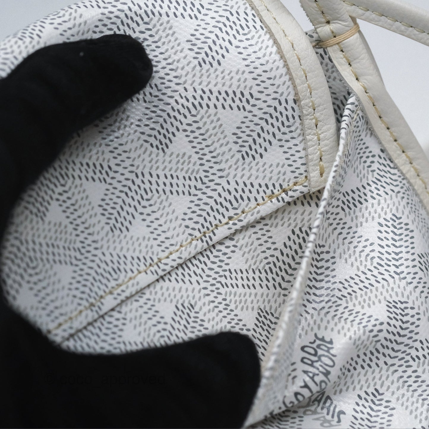 Goyard Plumet Pocket Wallet White