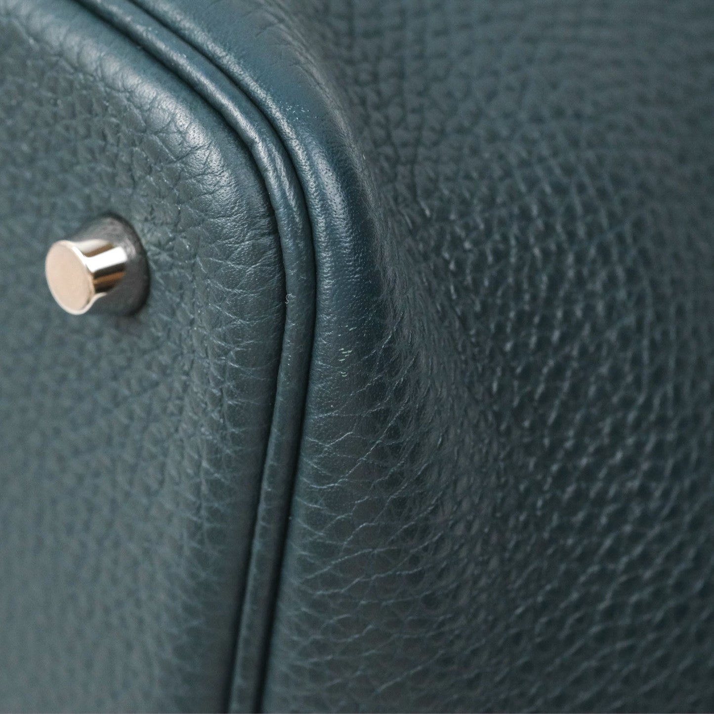 Hermès Picotin Lock 22 Vert Cypress 6O Clemence Palladium Hardware