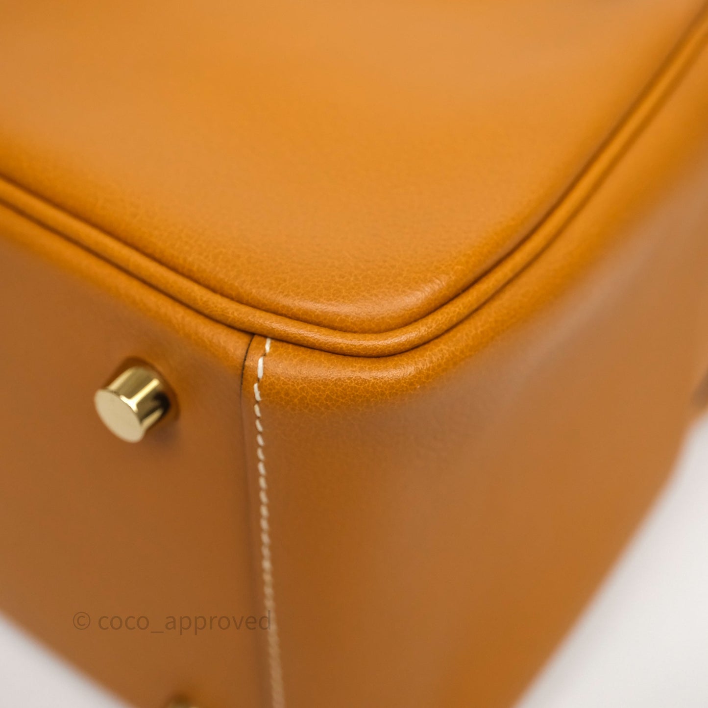 Hermès Lindy 26 Toffee 1H Taurillon Clemence Gold Hardware