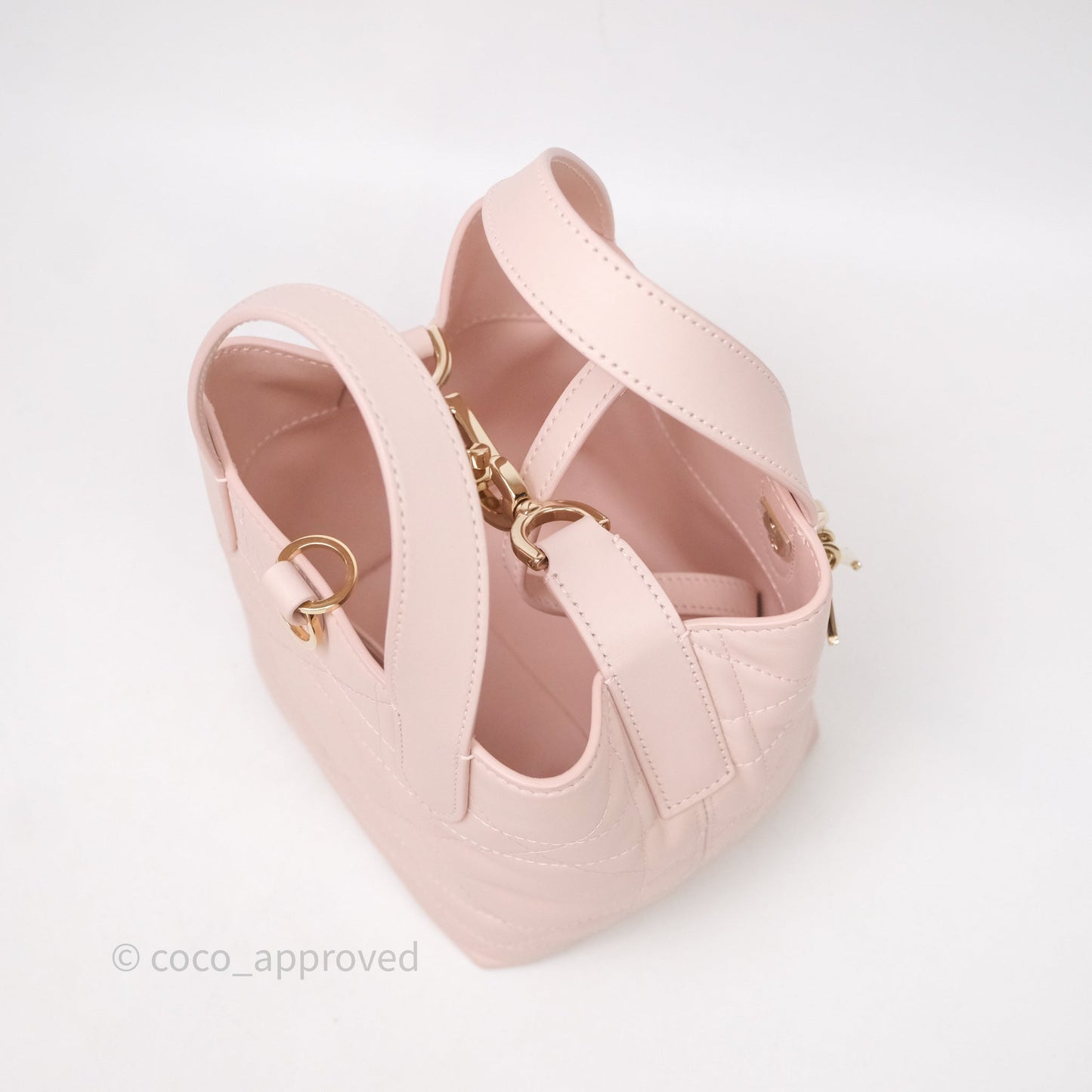 Christian Dior Toujours Vertical Nano Tote Bag Pink