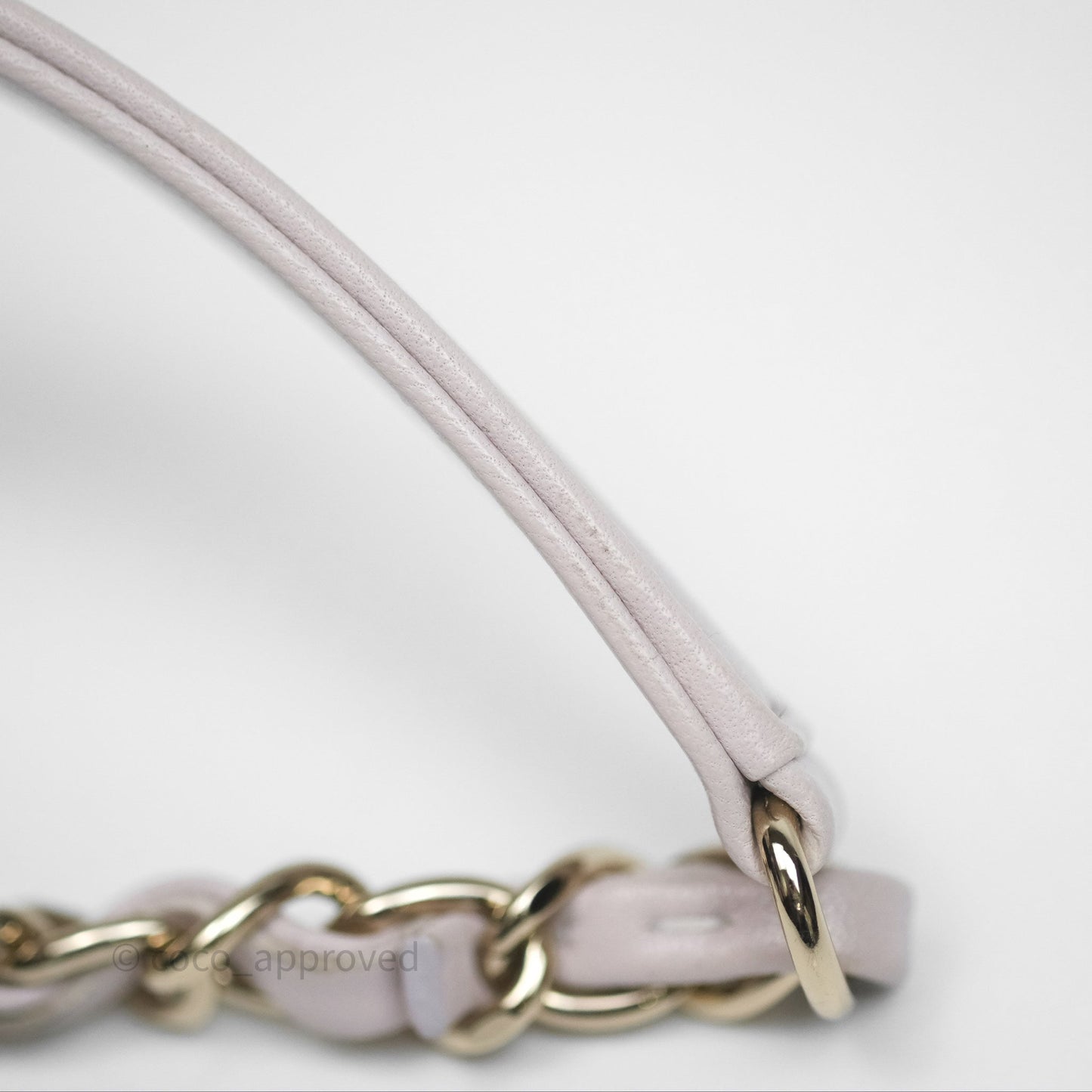 Chanel Trendy CC Vanity Case Lilac Lambskin Gold Hardware