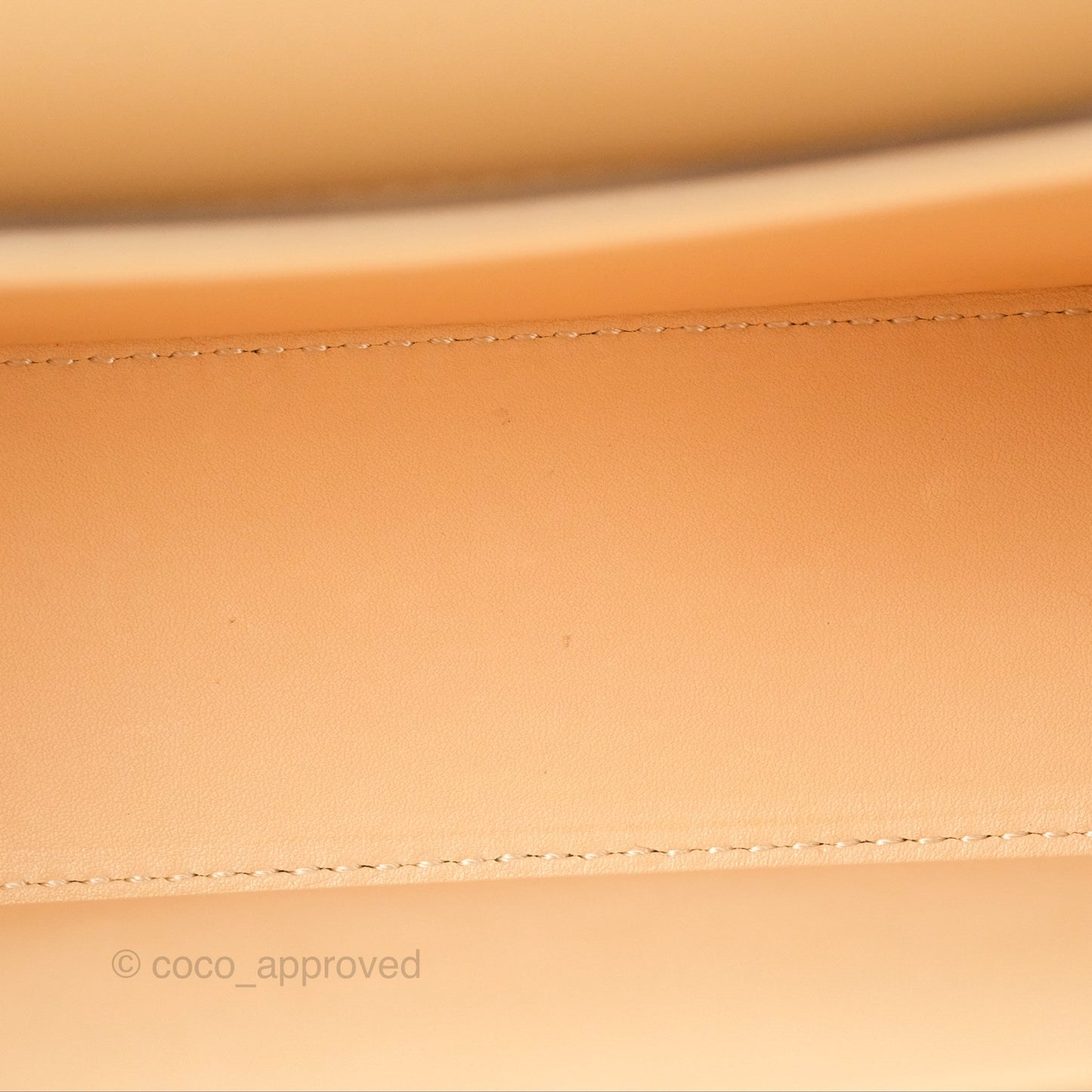 Delvaux Lingot Bag Latte Olen Calfskin