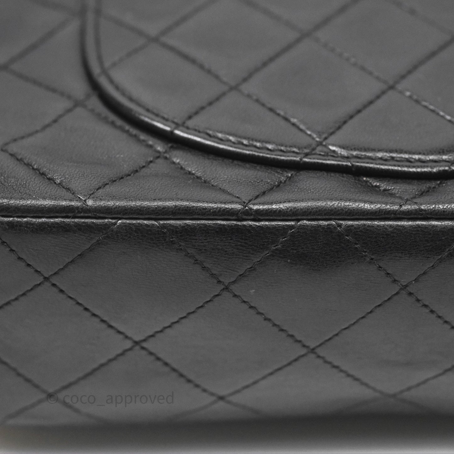 Chanel Classic Vintage Small Flap Black Lambskin 24K Gold Hardware
