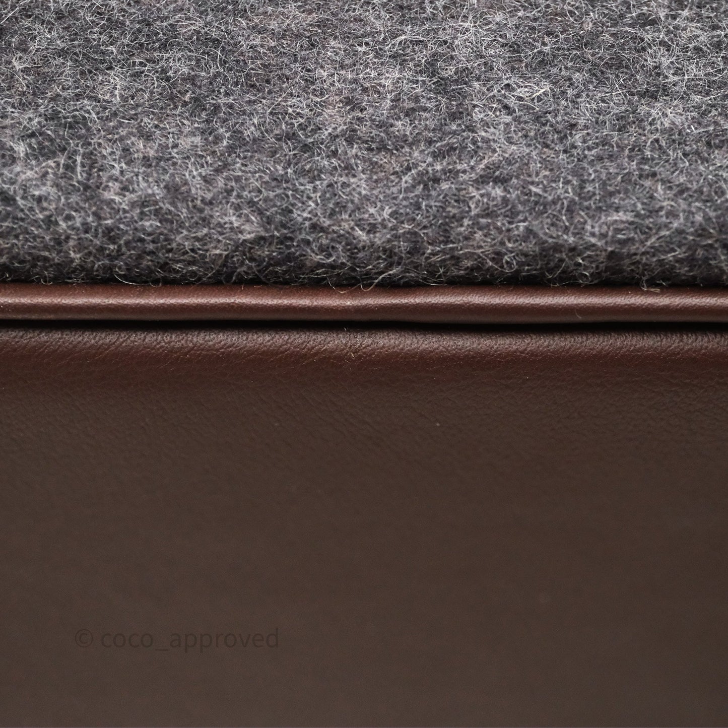 Hermès Picotin 18 Feutre/Veau Swift AE Gris Moyen/Havai Palladium Hardware