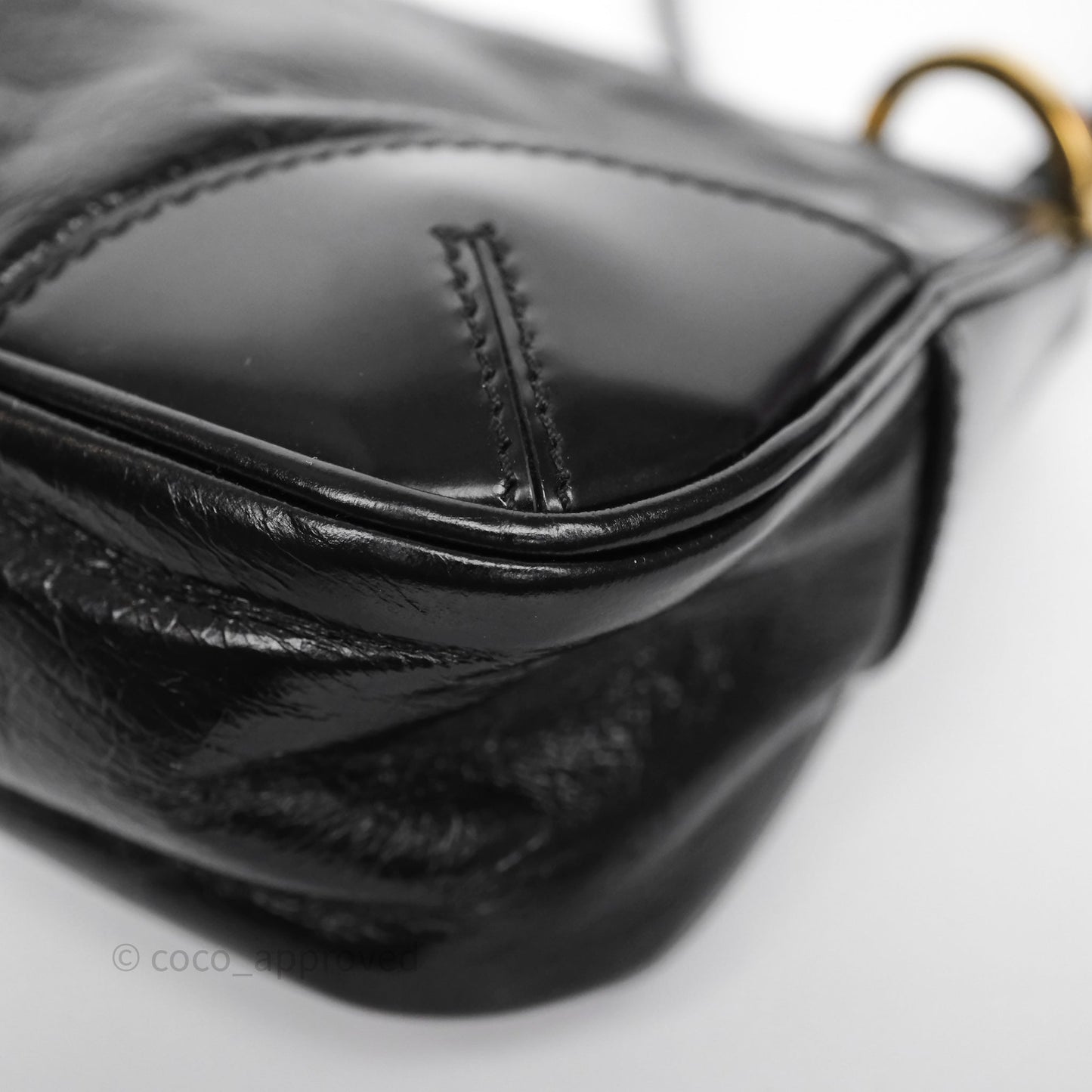 Prada Re-Edition 2002 Small Shoulder Bag Black Brushed Calf Leather