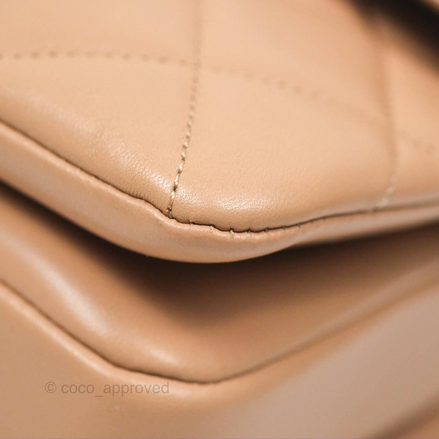 Chanel Trendy CC Small Beige Lambskin Gold Hardware 22S