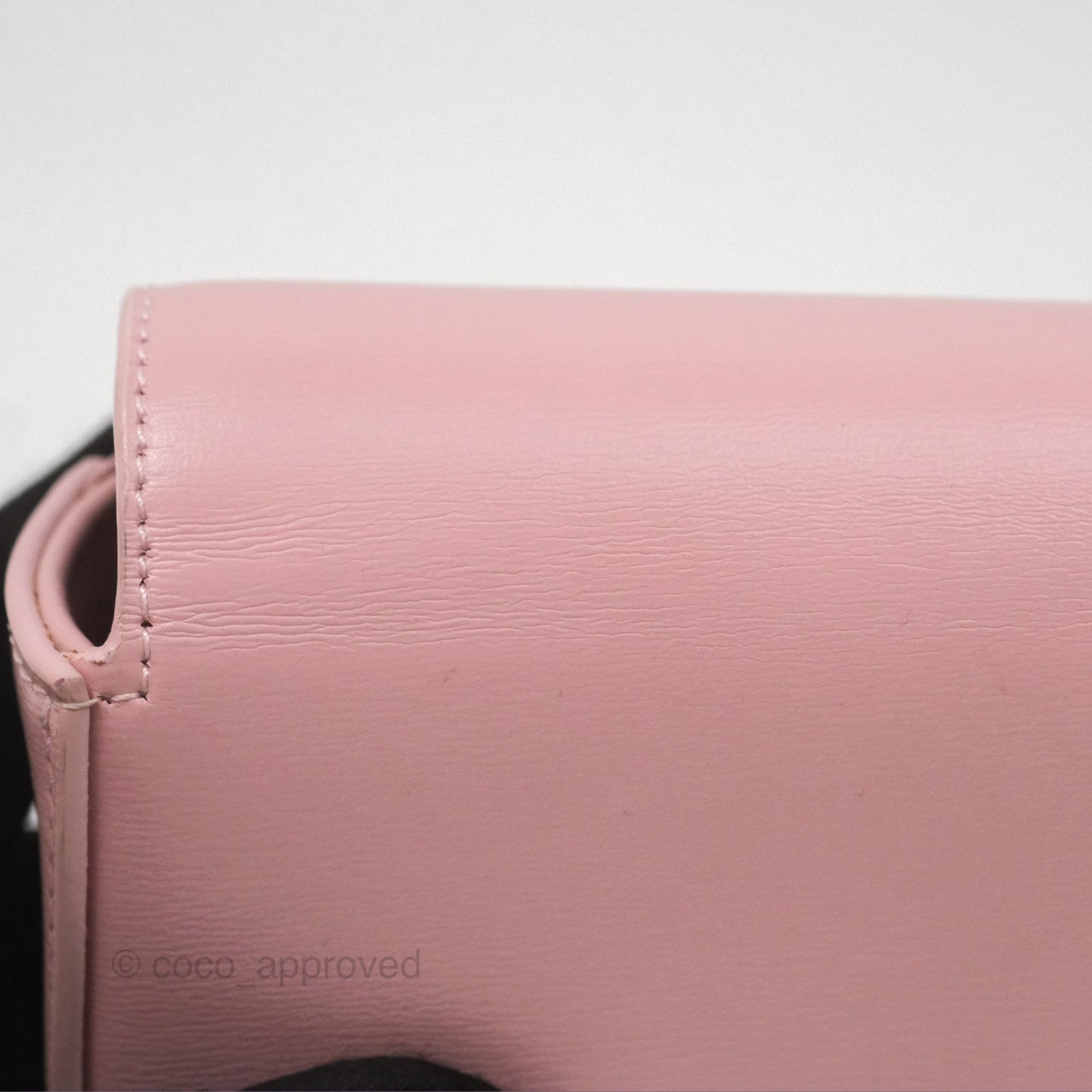 Celine Mini Triomphe Shiny Calfskin Pink