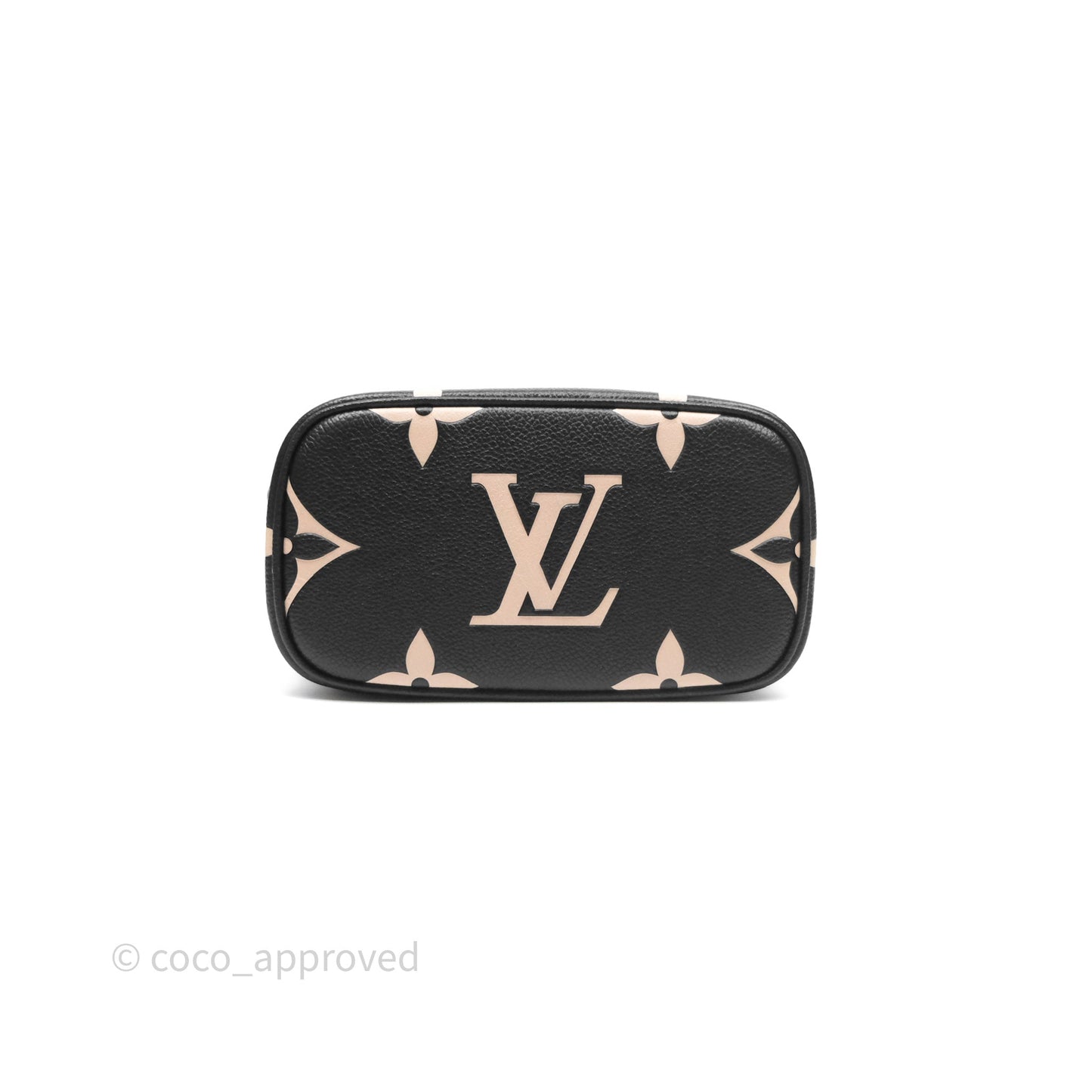Louis Vuitton Vanity PM Empreinte Monogram Black/ Beige