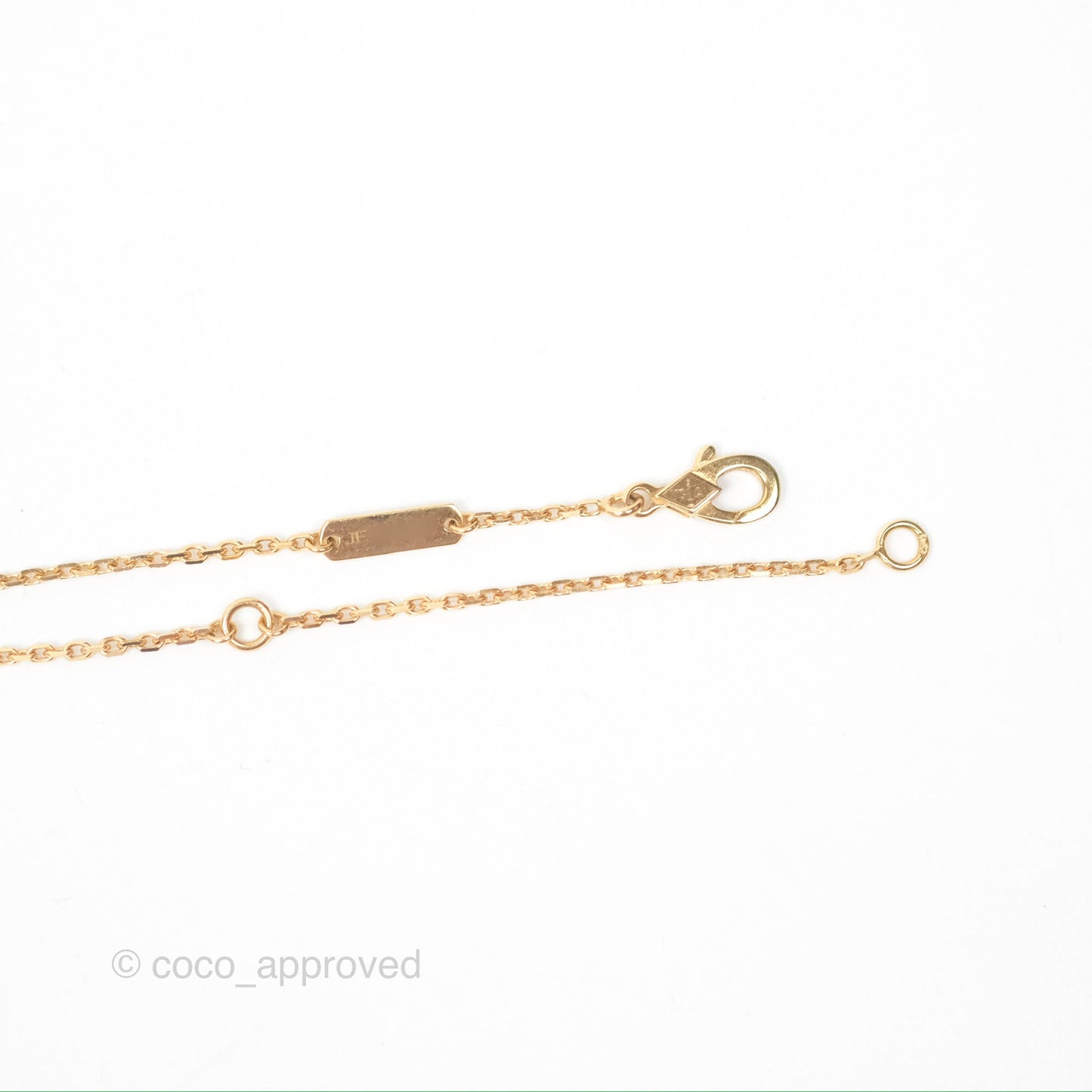 Van Cleef & Arpels Vintage Alhambra Pendant White Mother-of-pearl Yellow Gold