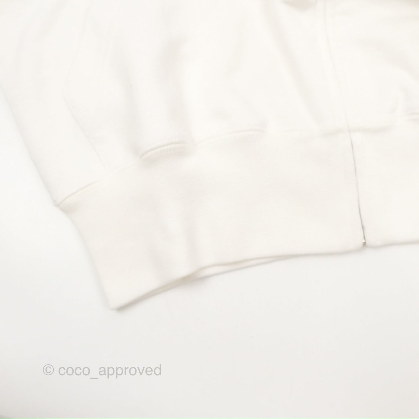 Chanel Zip Hoodie White Size XS 20P