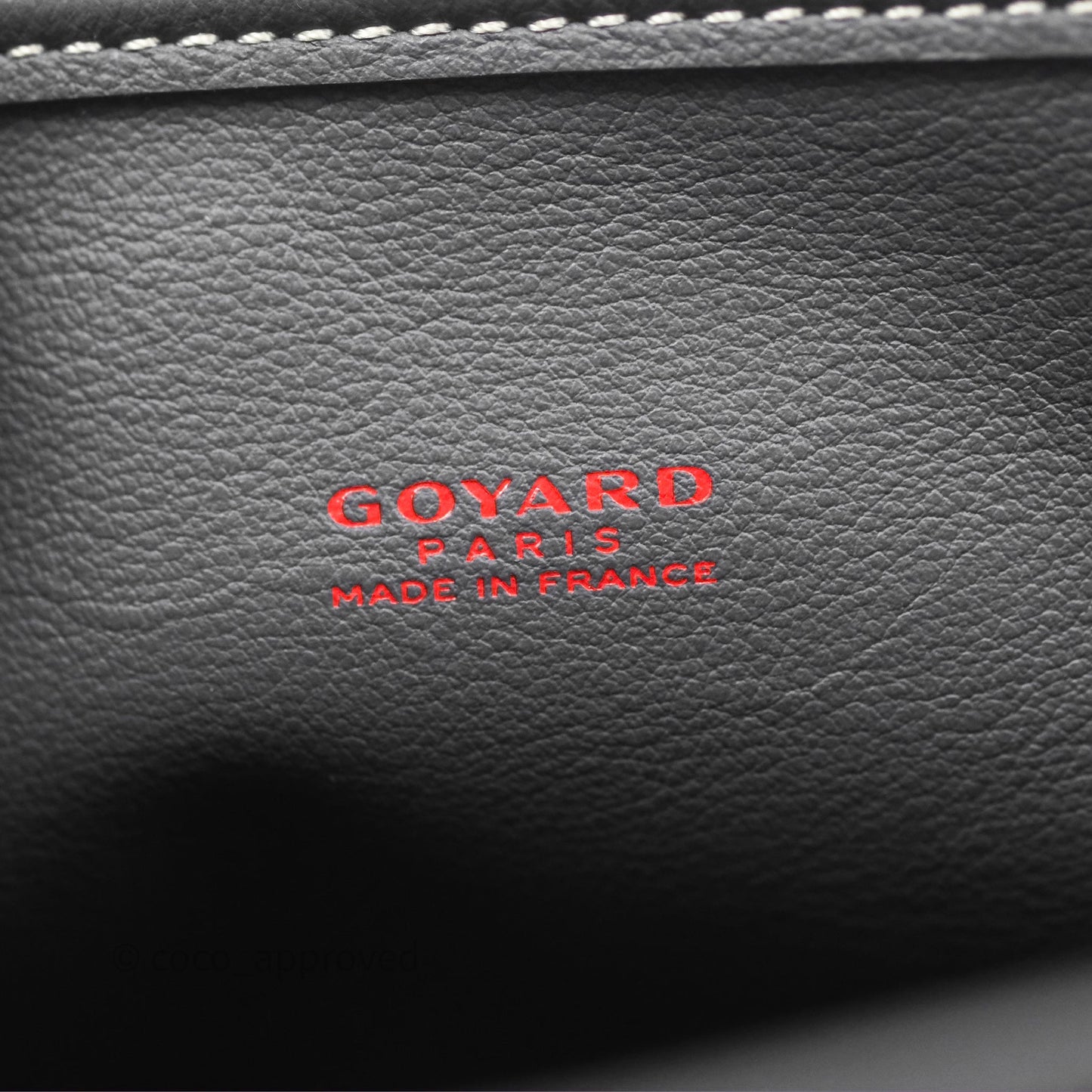 Goyard Anjou Mini Bag Goyardine Canvas Grey
