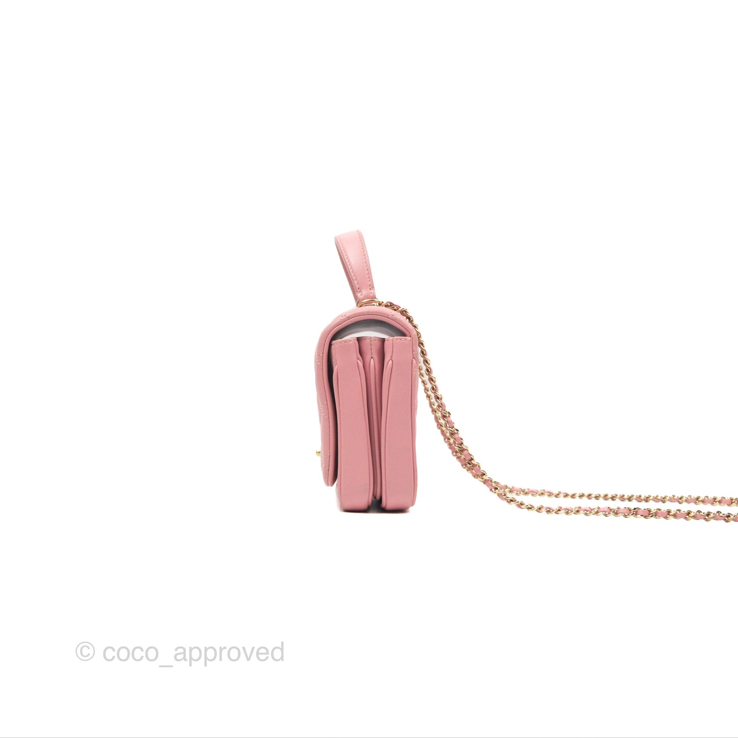 Chanel Citizen Chic Flap Bag Pink Lambskin Gold Hardware
