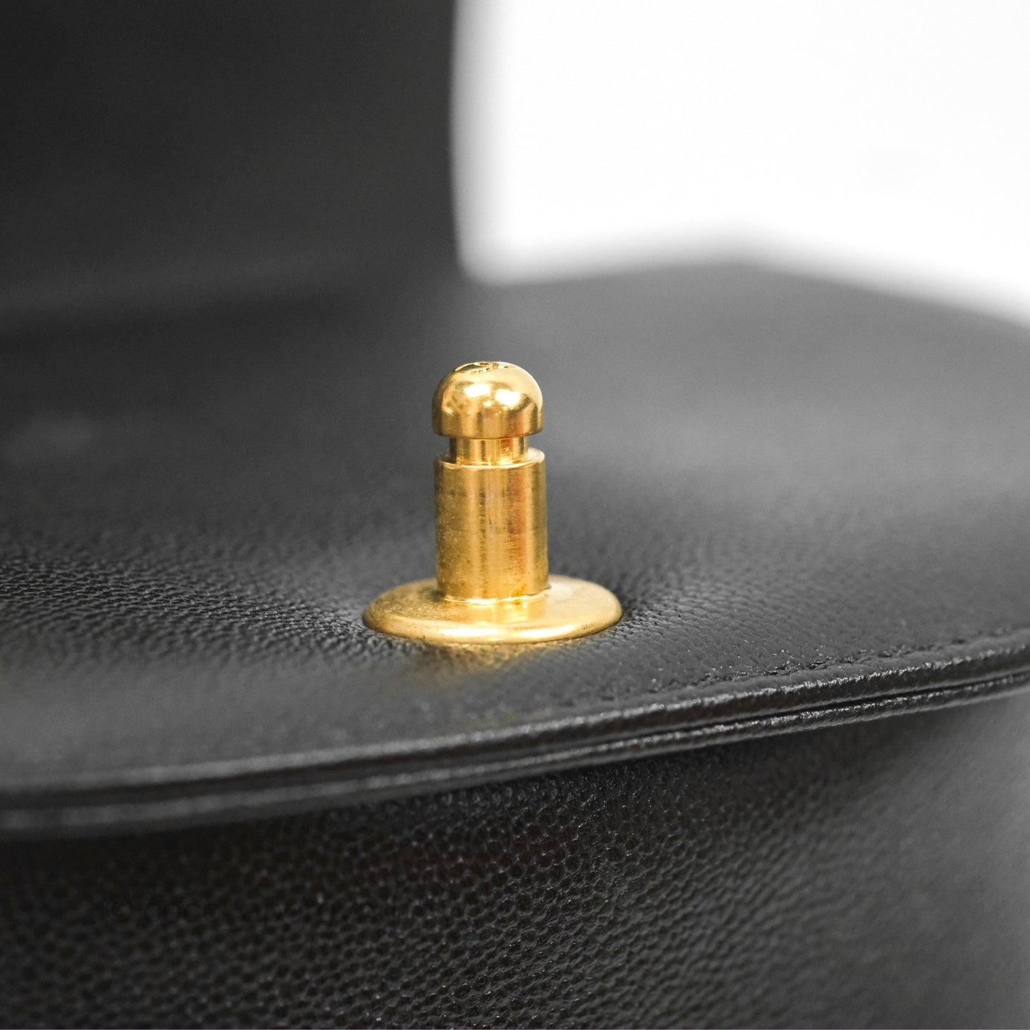 Chanel Boy Messenger Bag Black Caviar Aged Gold Hardware