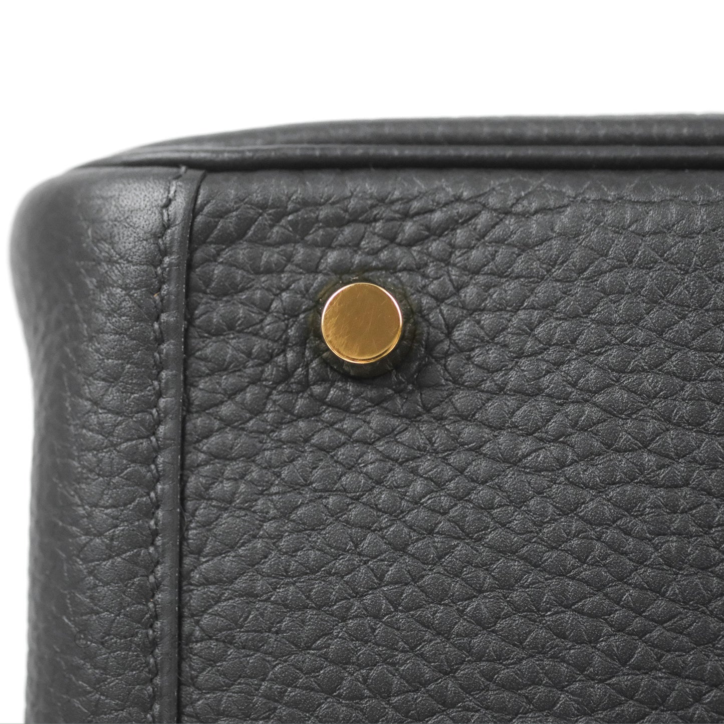 Hermès Lindy 26 Black Clemence Gold Hardware