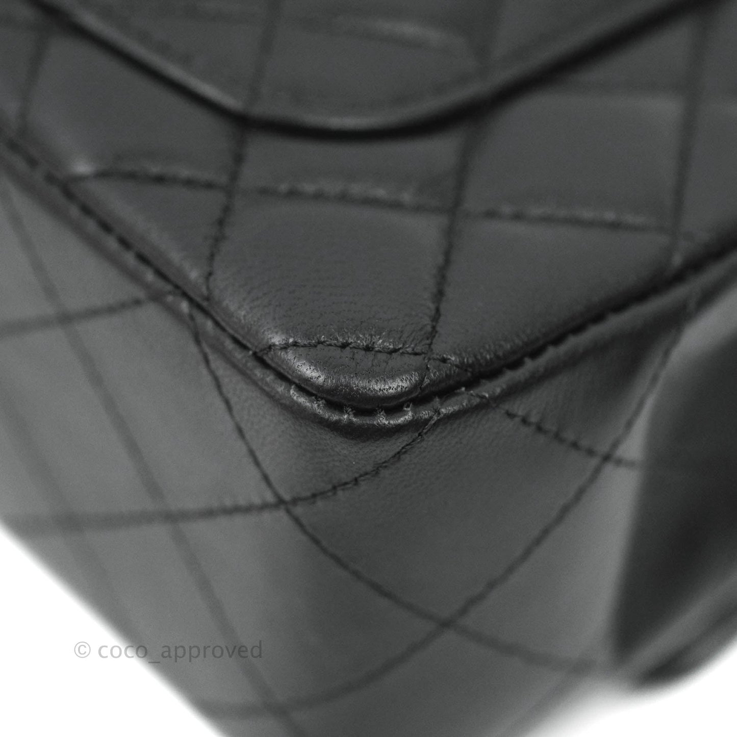 Chanel Quilted Mini Rectangular So Black Lambskin