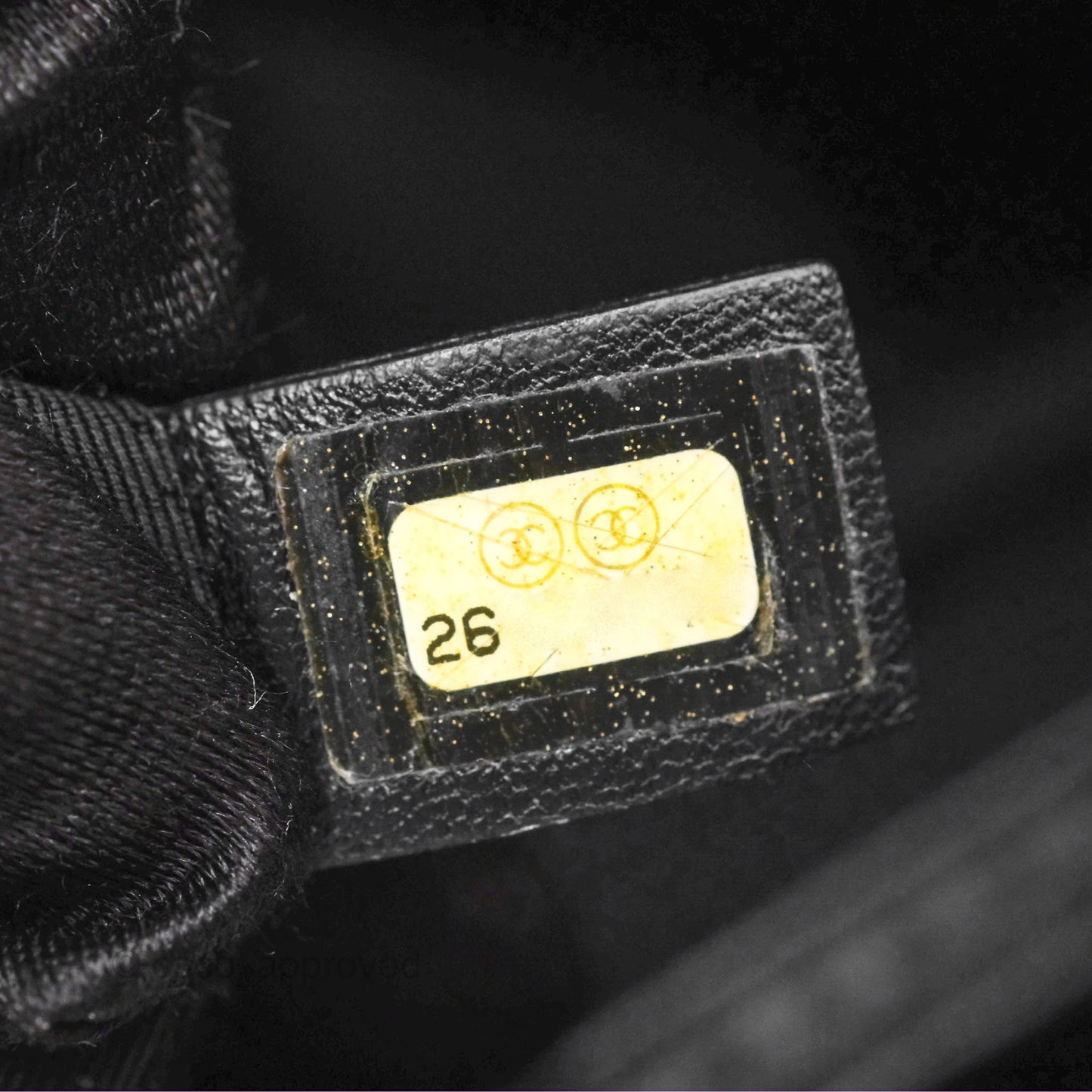 Chanel 31 Large Shopping Bag Black Aged Calfskin