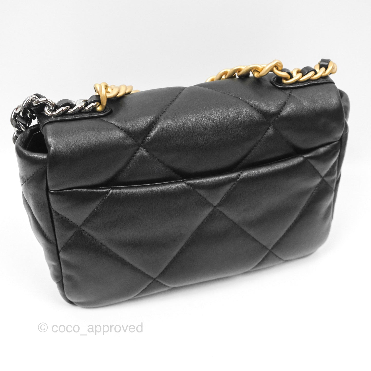 Chanel 19 Small Black Mixed Hardware