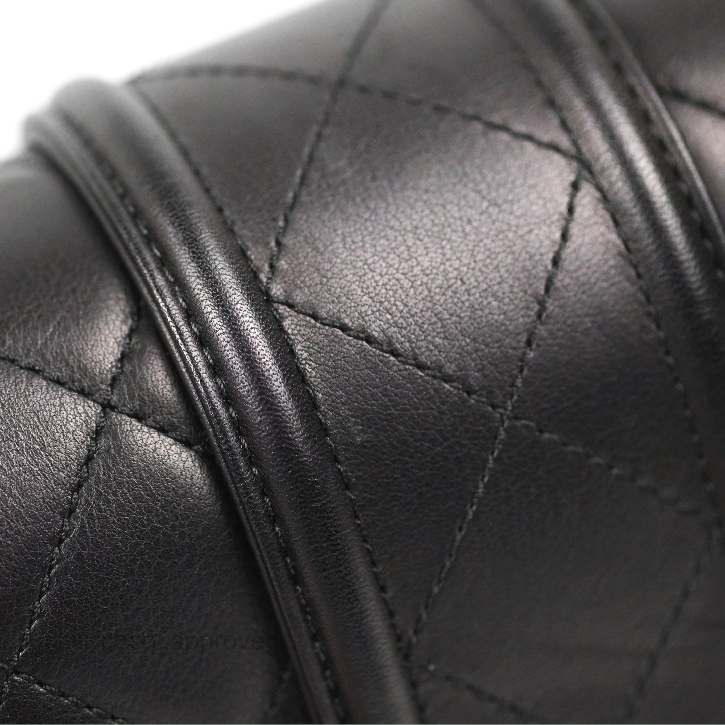 Chanel Quilted Medium Elegant CC Flap Black Lambskin Gold Hardware