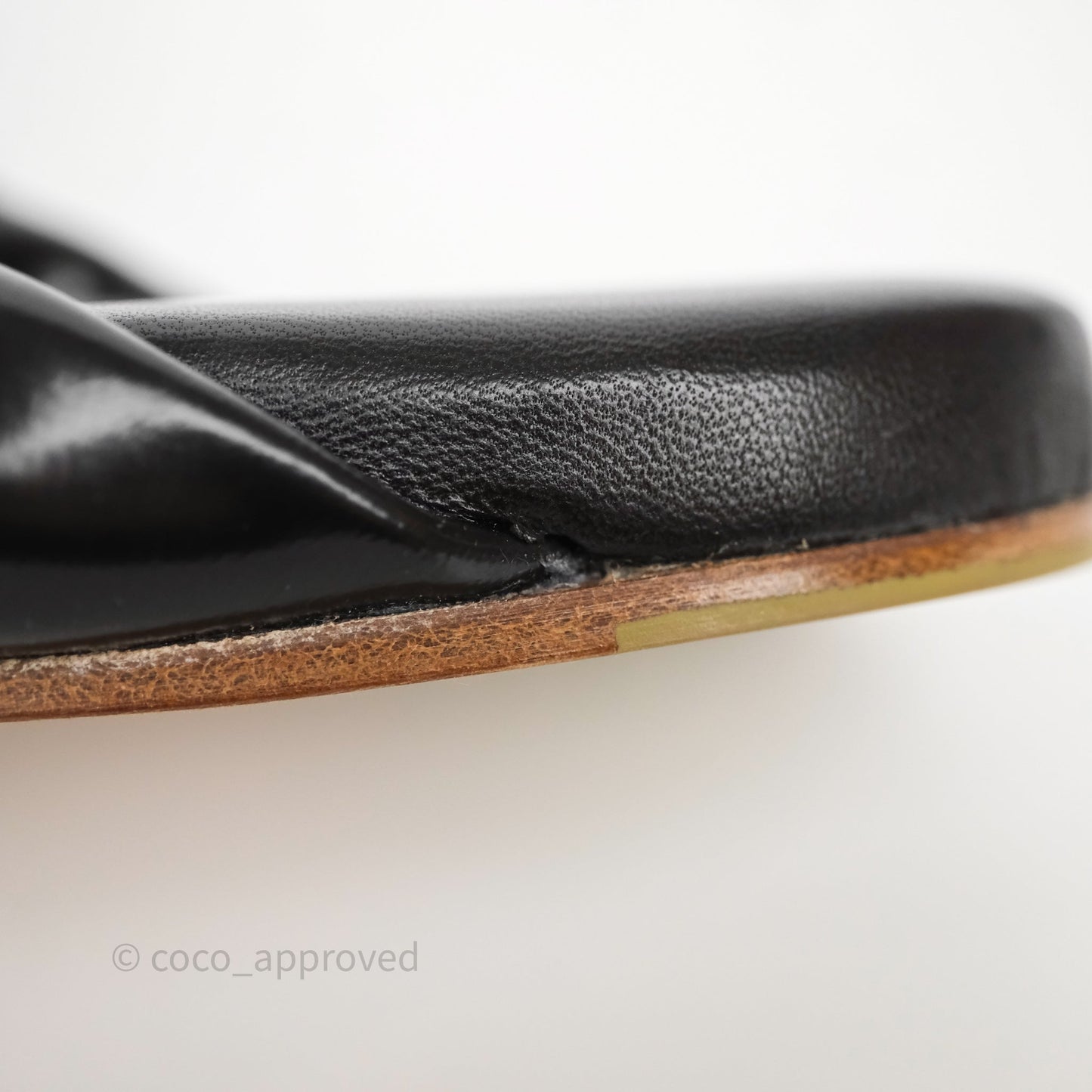 Bottega Veneta Black Cushion Sandals Size 36