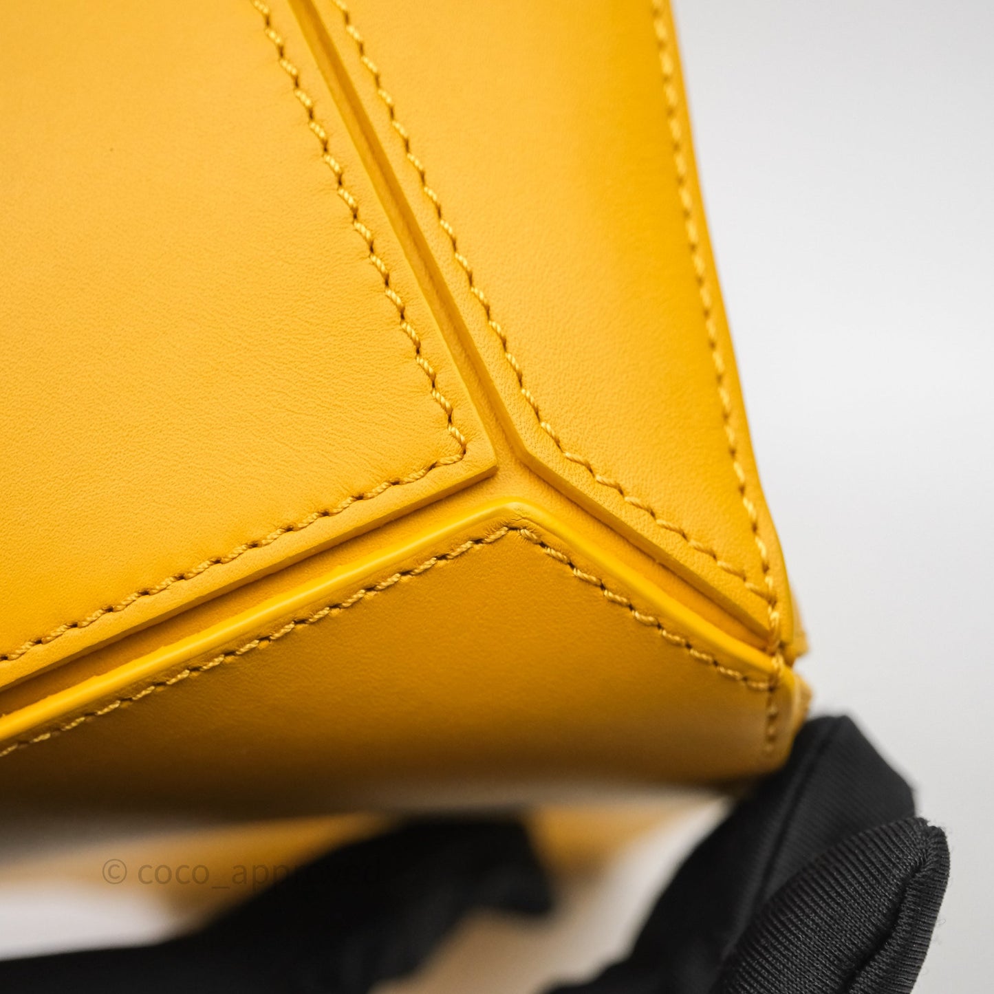 Loewe Small Puzzle Bag Sunflower With Logo Strap