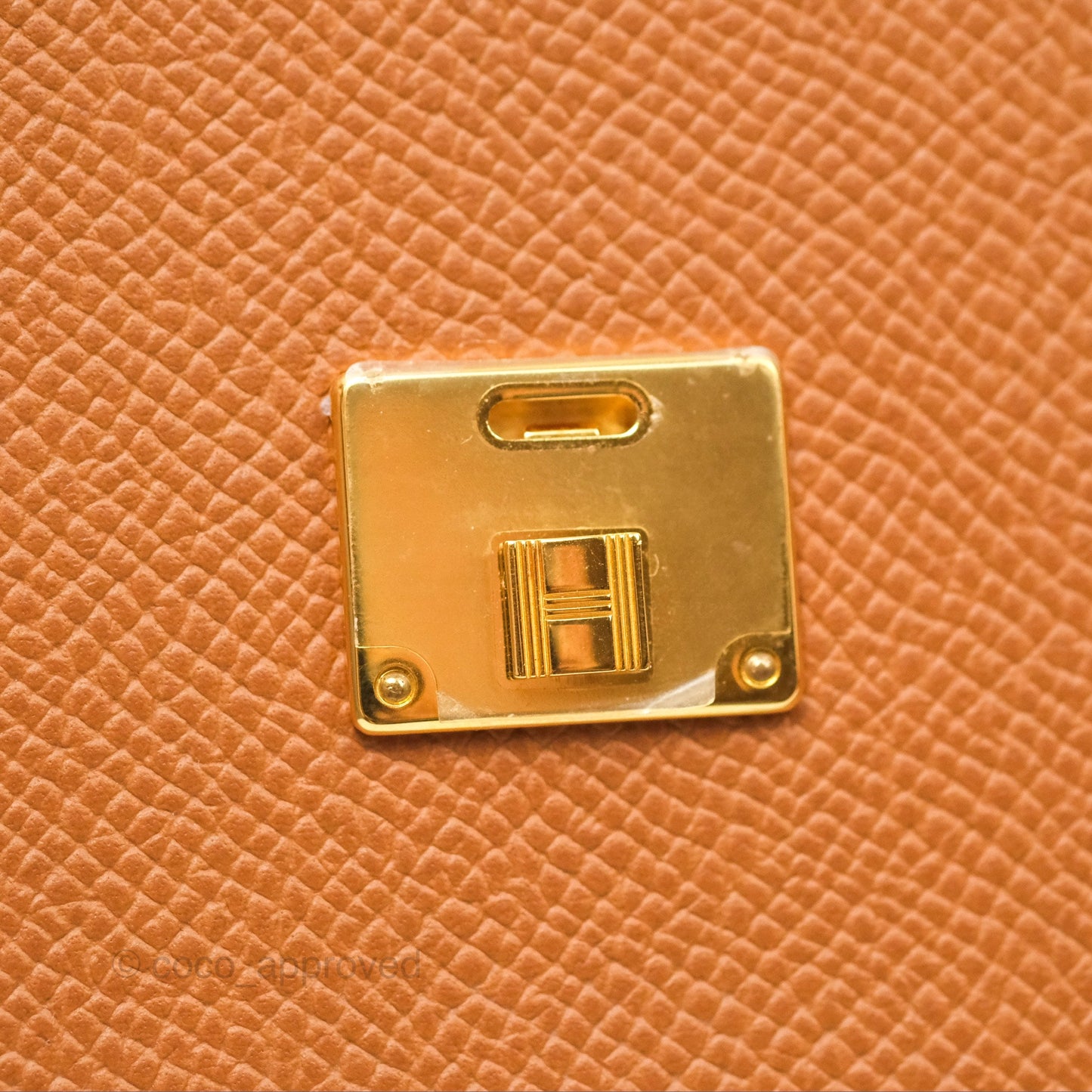 Hermès Clic 16 Wallet On Chain Gold Epsom Gold Hardware