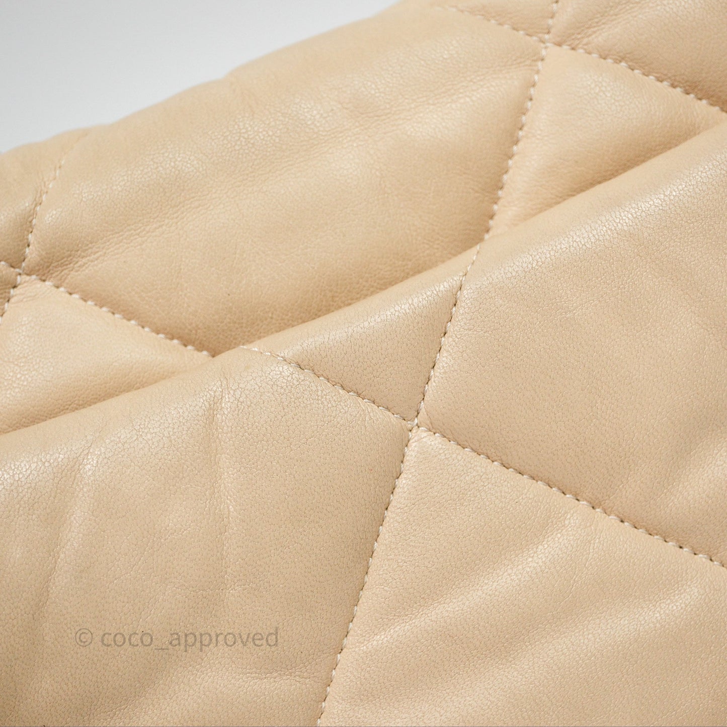 Chanel 19 Small Beige Mixed Hardware