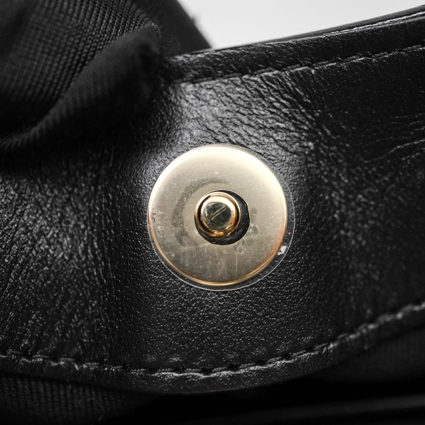 Chanel Nano 31 Black Shiny Lambskin Gold Hardware