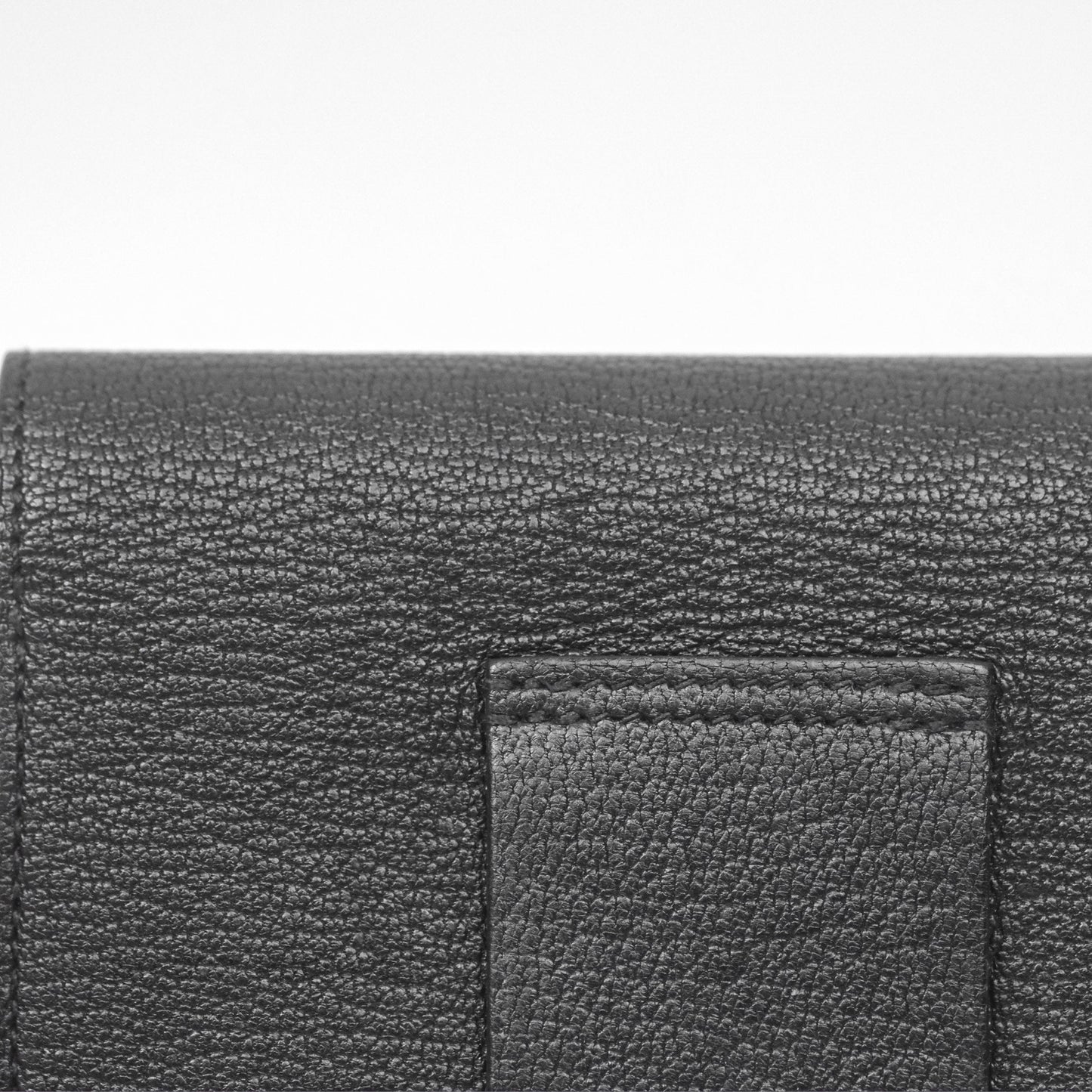 Hermès Roulis Slim Wallet Black Noir 89 Chevre Mysore Gold Hardware