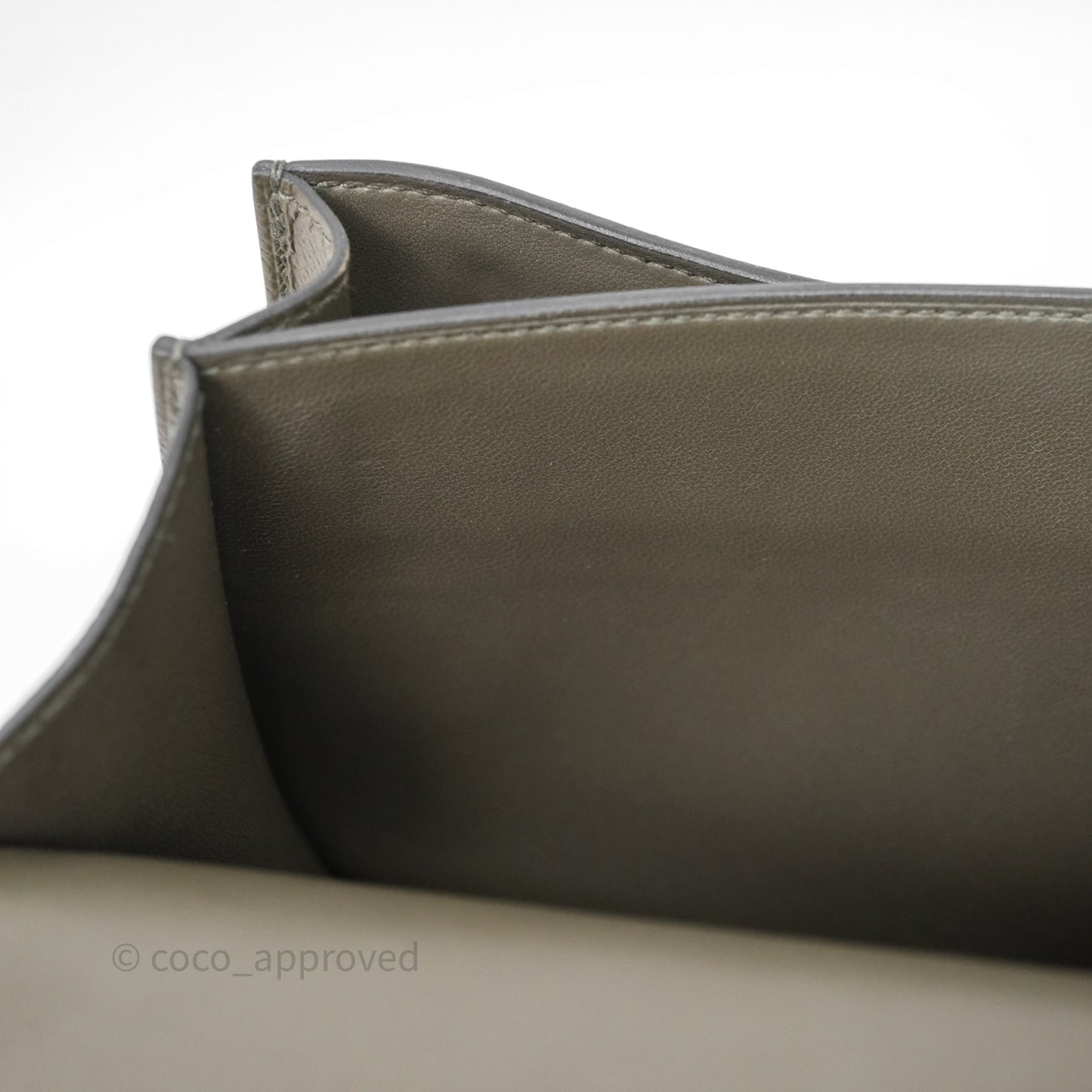 Hermès Constance Mini 18cm Vert de Gris C6 Epsom Gold Hardware