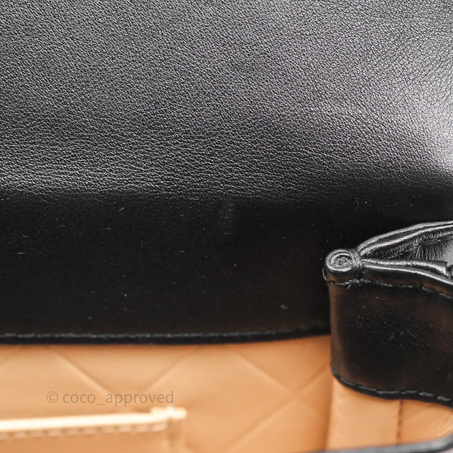 Chanel Mini Moon Messenger Bag Black Calfskin Aged Gold Hardware