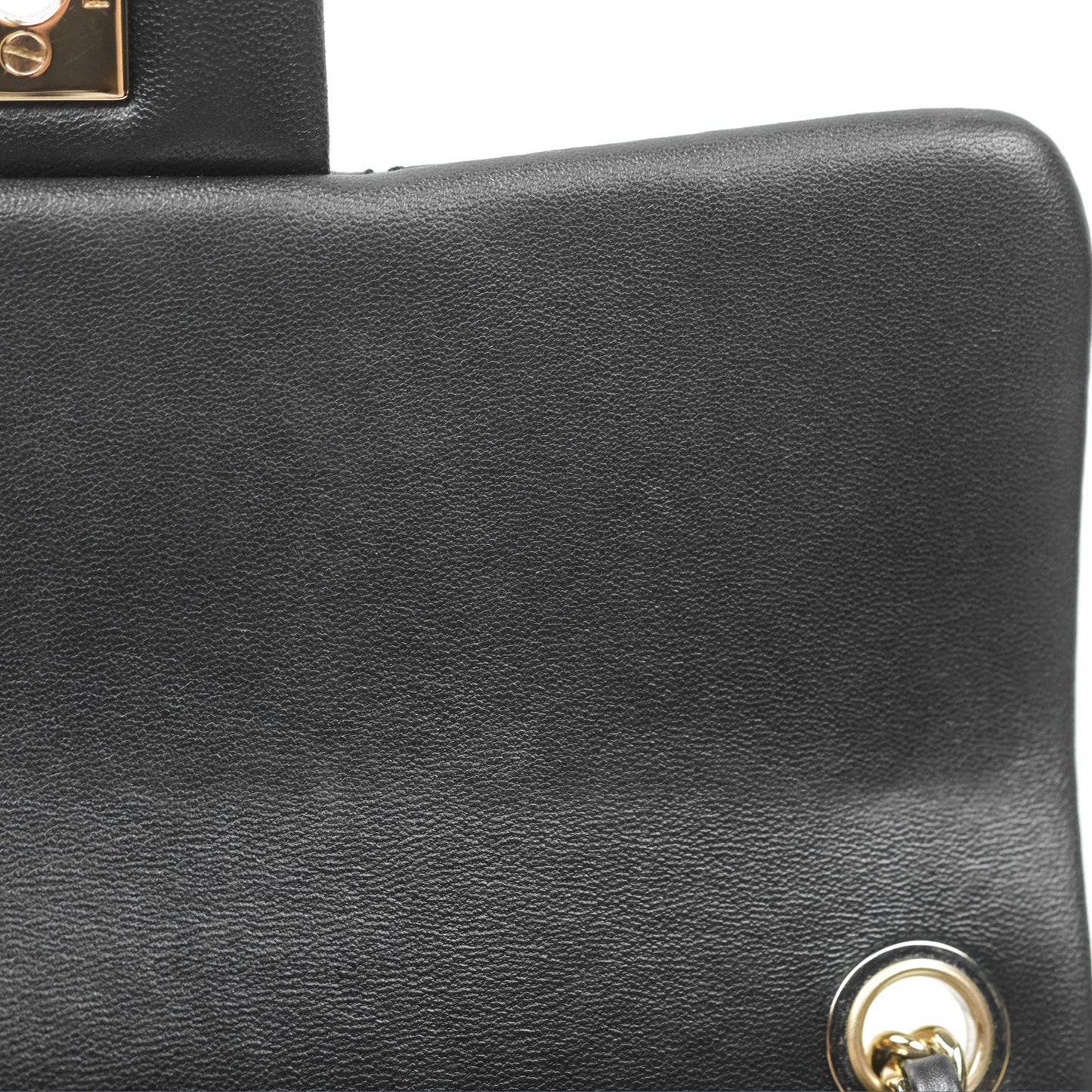 Chanel Ball Crush Mini Rectangular Black Lambskin Gold Hardware 23C