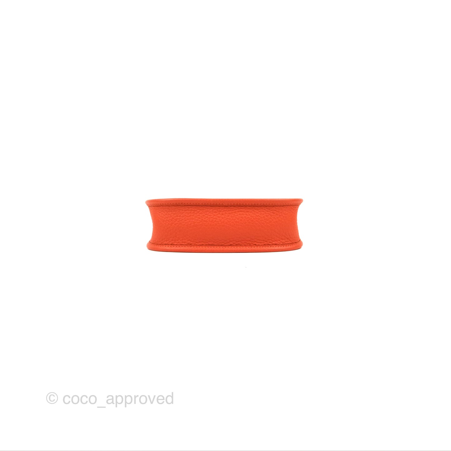 Hermès Mini Evelyne 16 Feu Clemence Palladium Hardware