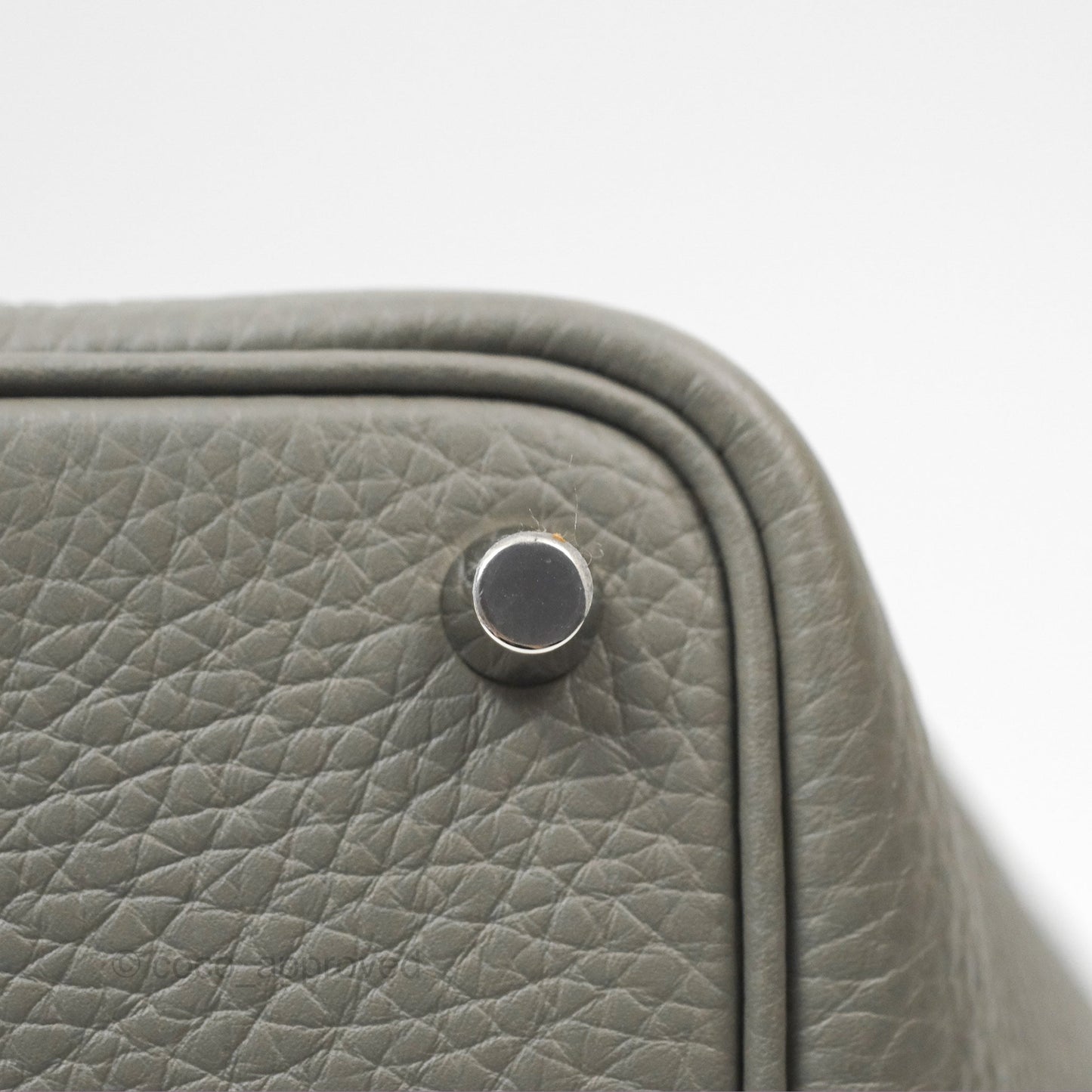 Hermès Picotin Lock 18 Gris Meyer 0L Clemence Palladium Hardware