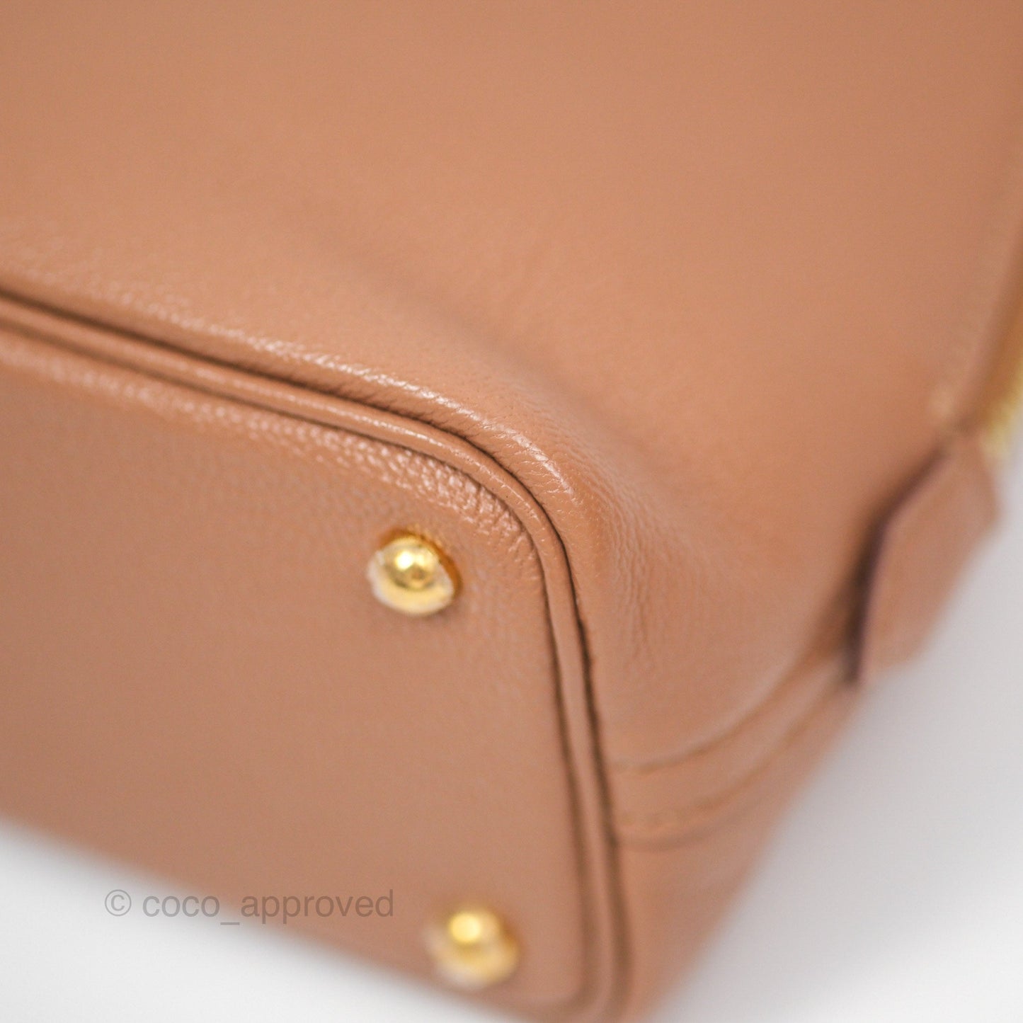 Hermès Bolide Mini 1923 Quebracho 2J Chevre Mysore Gold Hardware