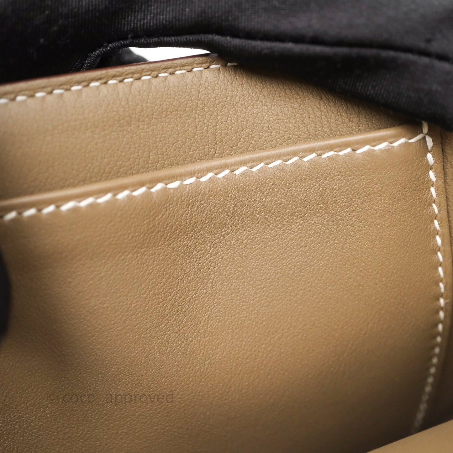 Hermès Mini Jypsiere Etoupe 18 Evercolor Gold Hardware