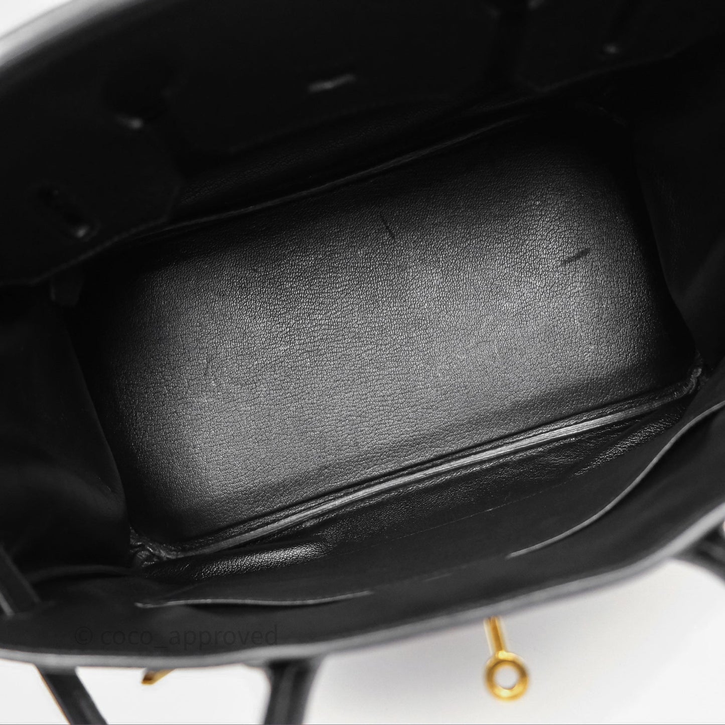 Hermès Birkin 30 Retourne Noir 89 Clemence Gold Hardware