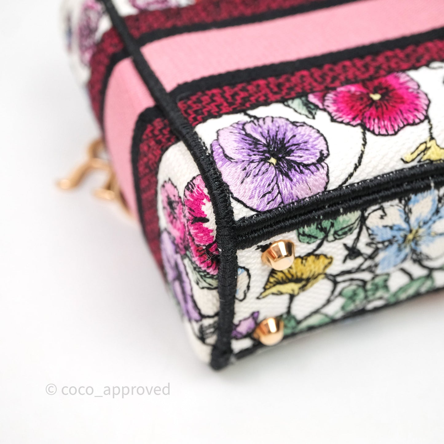 Christian Dior Mini Lady D-Lite Bag Florilegio Embroidered