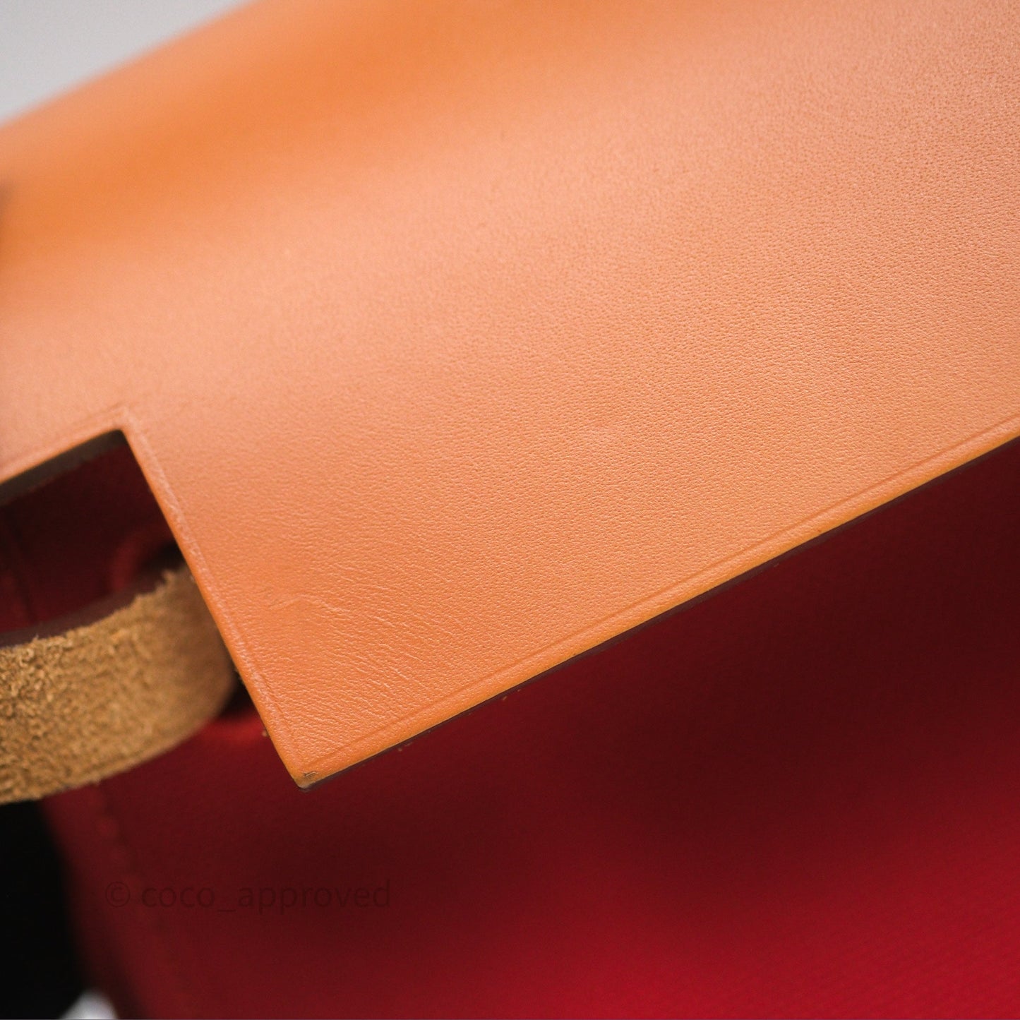 Hermès Herbag Zip 31 Red/Natural Canvas Palladium Hardware