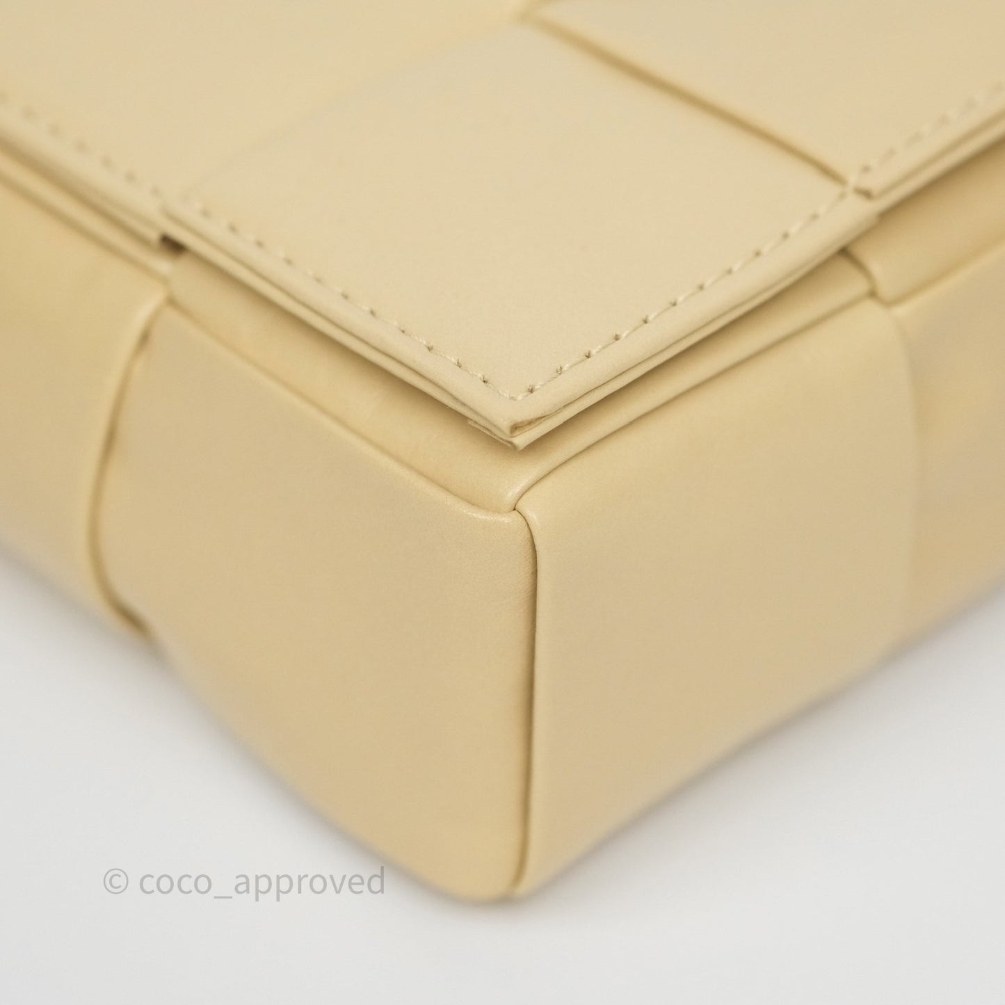 Bottega Veneta Cassette Mini Bag Porridge Calfskin