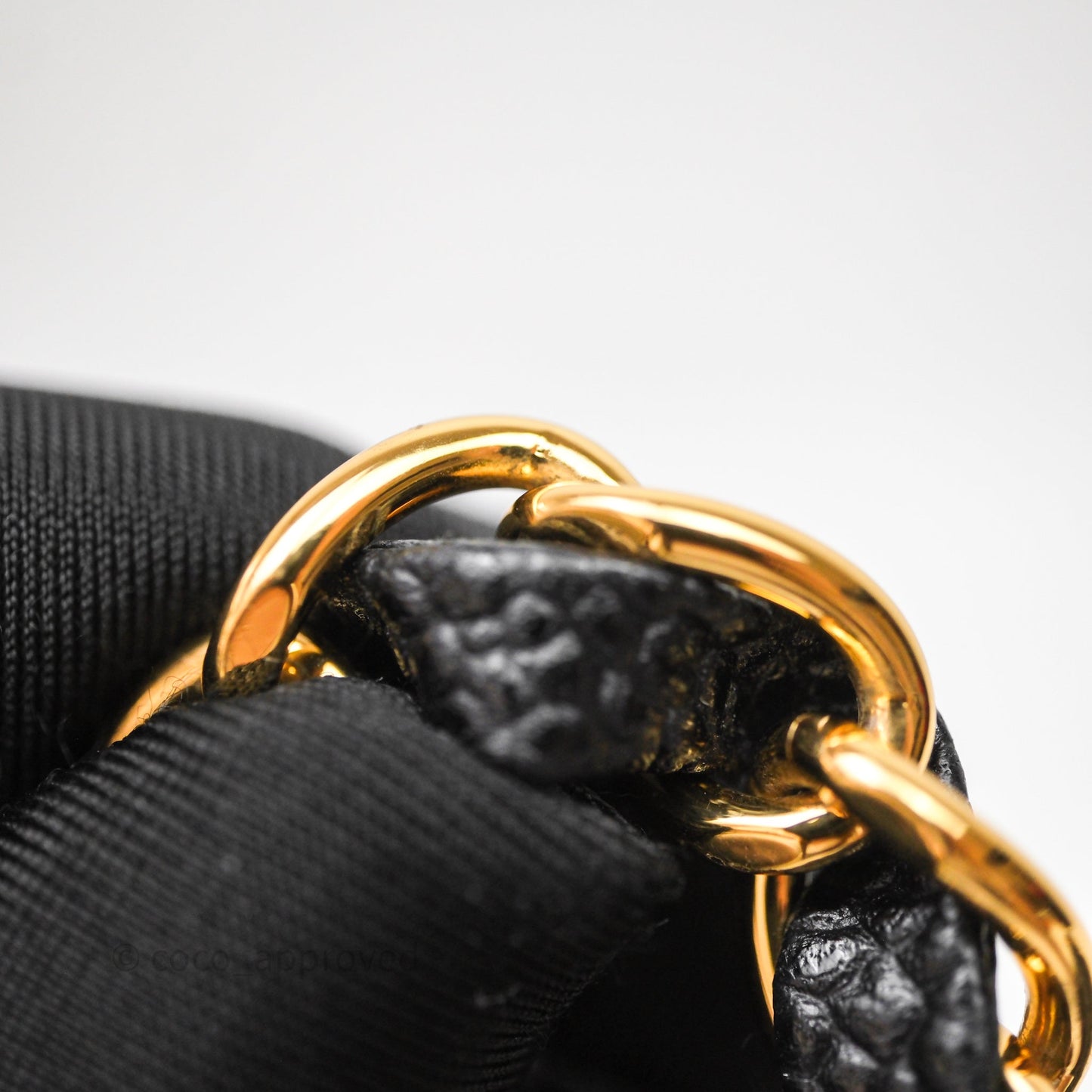 Chanel Classic M/L Medium Flap Quilted Black Caviar Gold Hardware