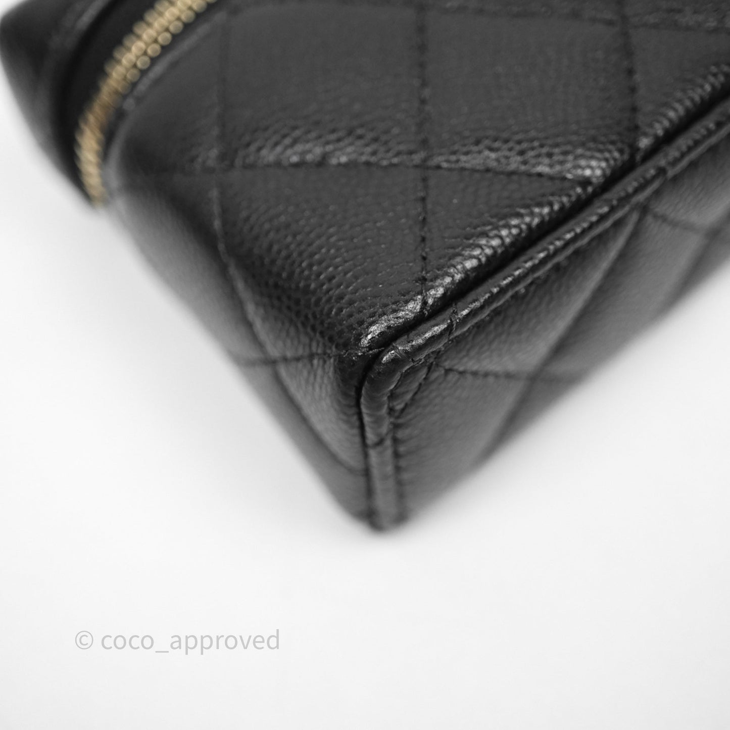 Chanel Classic Black Caviar Mini Bag Charm
