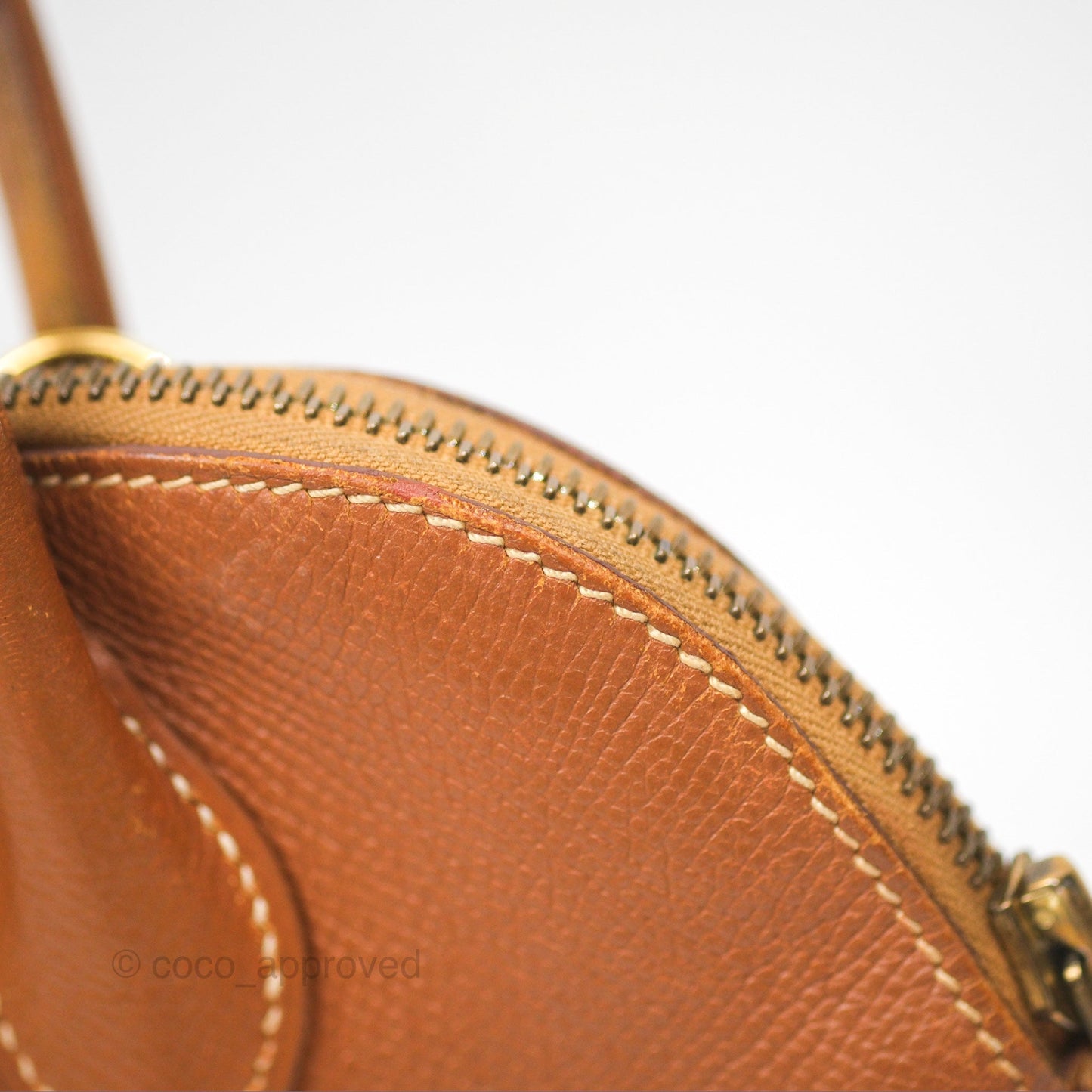 Hermès Bolide 27 Gold Epsom Gold Hardware