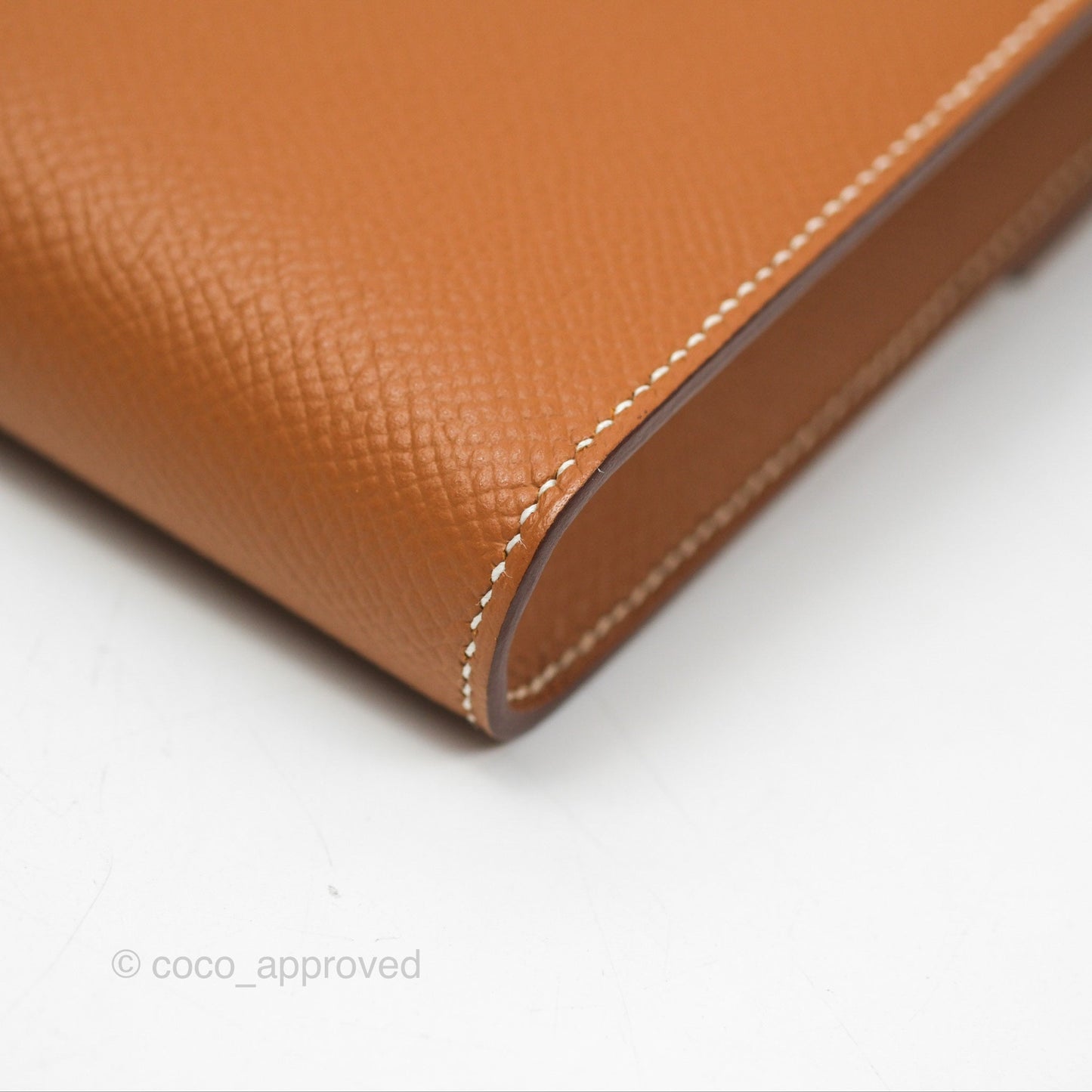 Hermès Clic 12 Wallet Gold Epsom Gold Hardware