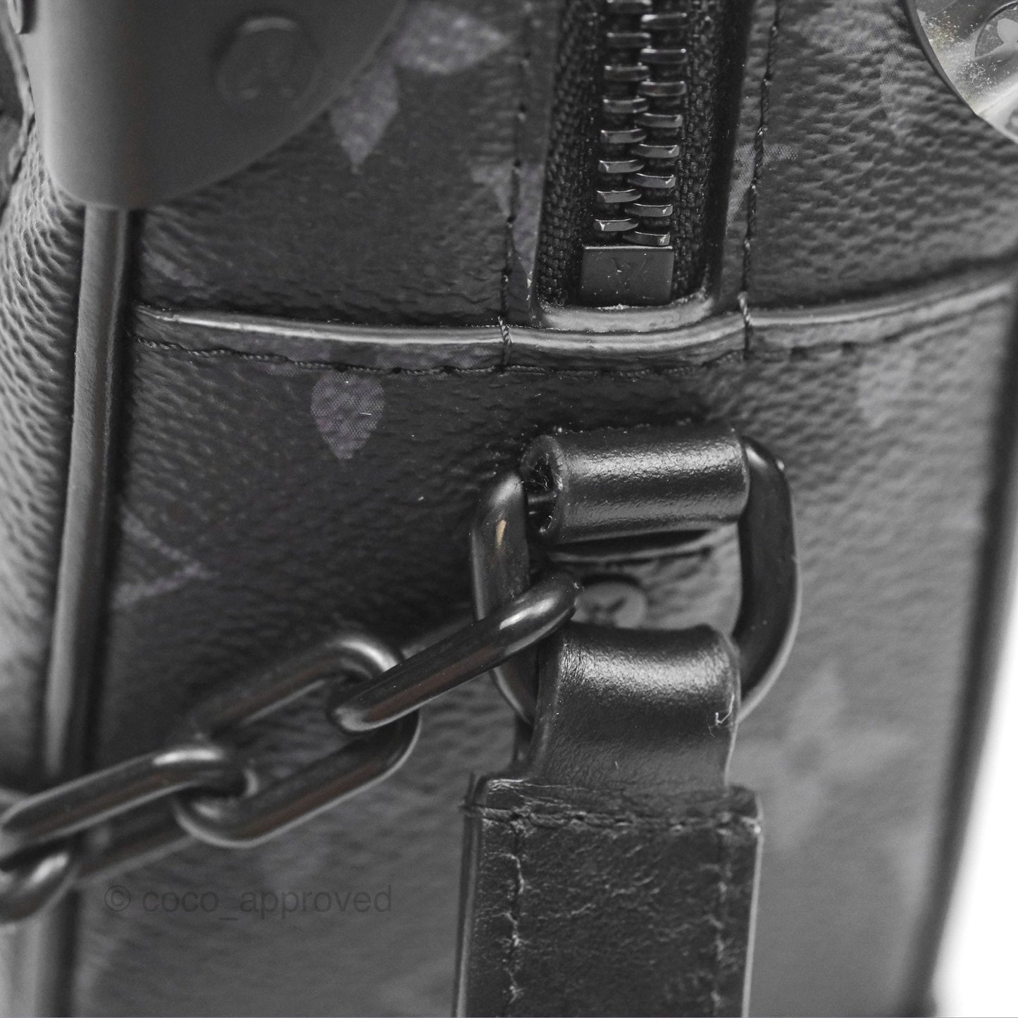 Louis Vuitton Mini Soft Trunk Monogram Eclipse Canvas