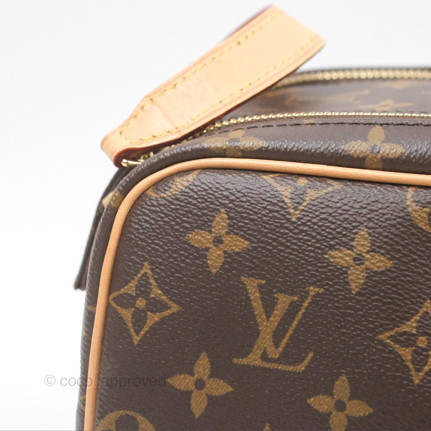 Louis Vuitton Toilet Dopp Pouch Monogram Canvas