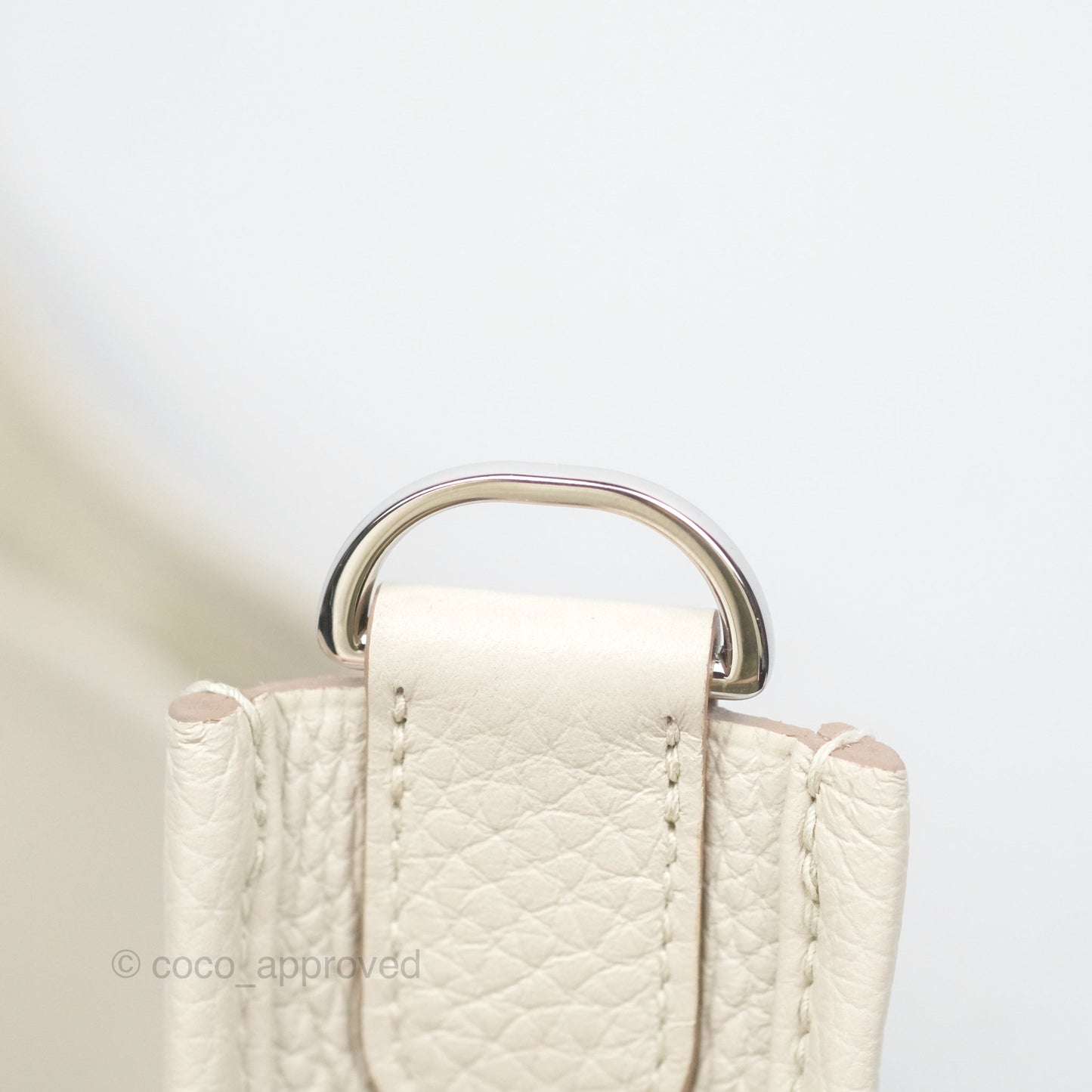 Hermes Evelyne III 29 Beton Clemence Palladium Hardware